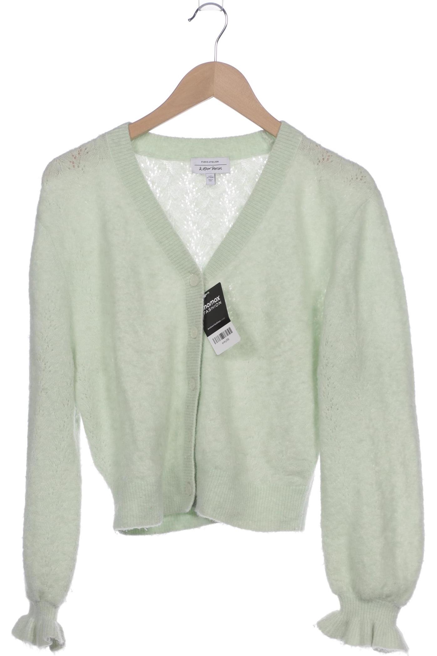 

& Other Stories Damen Strickjacke, hellgrün, Gr. 36