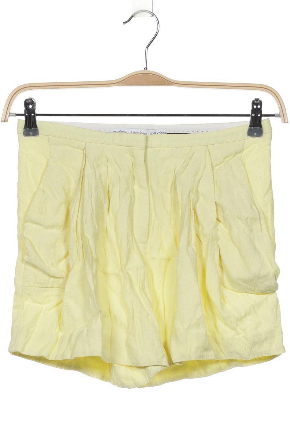 

& Other Stories Damen Shorts, gelb, Gr. 36
