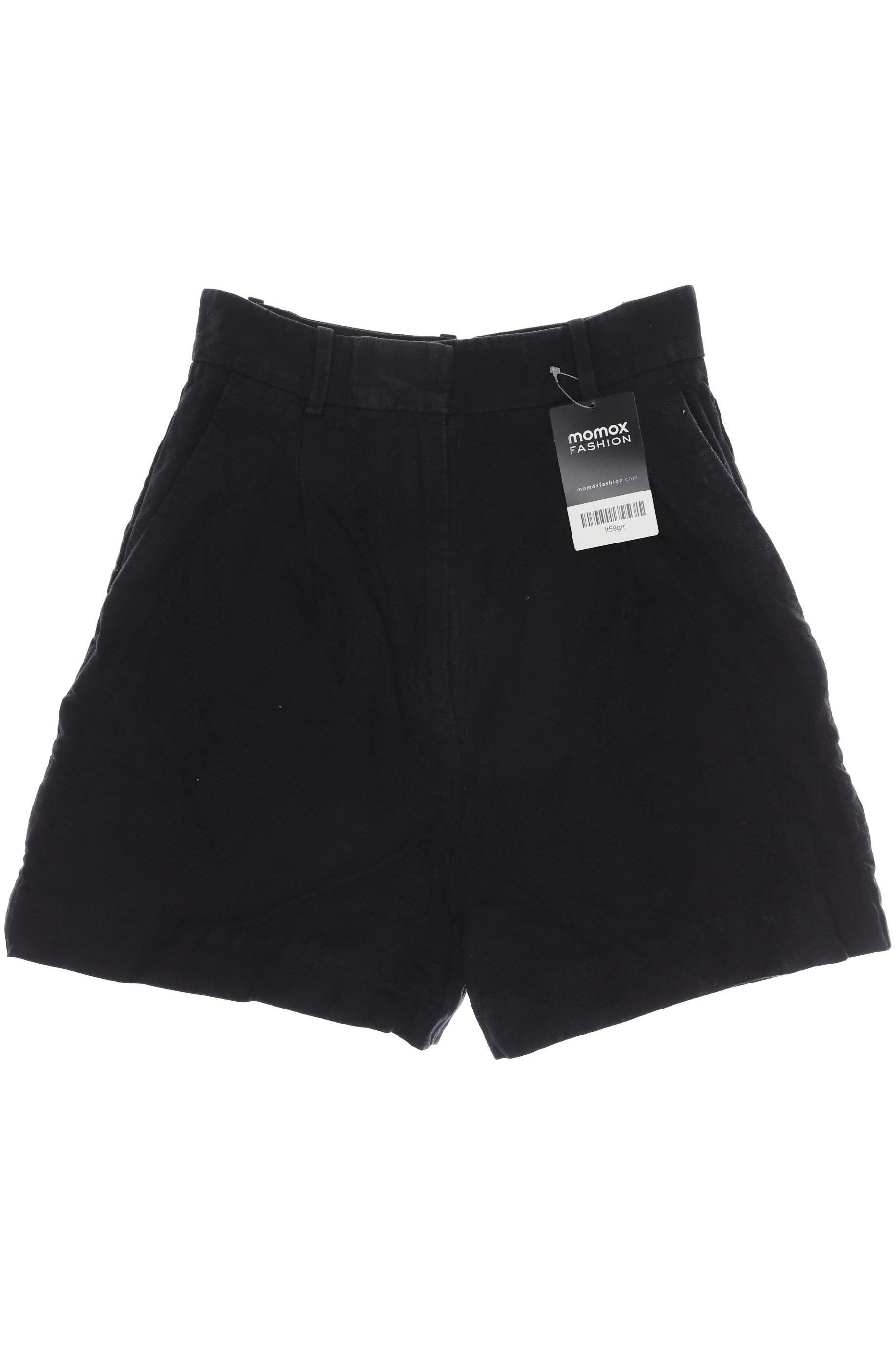 

& Other Stories Damen Shorts, schwarz, Gr. 34