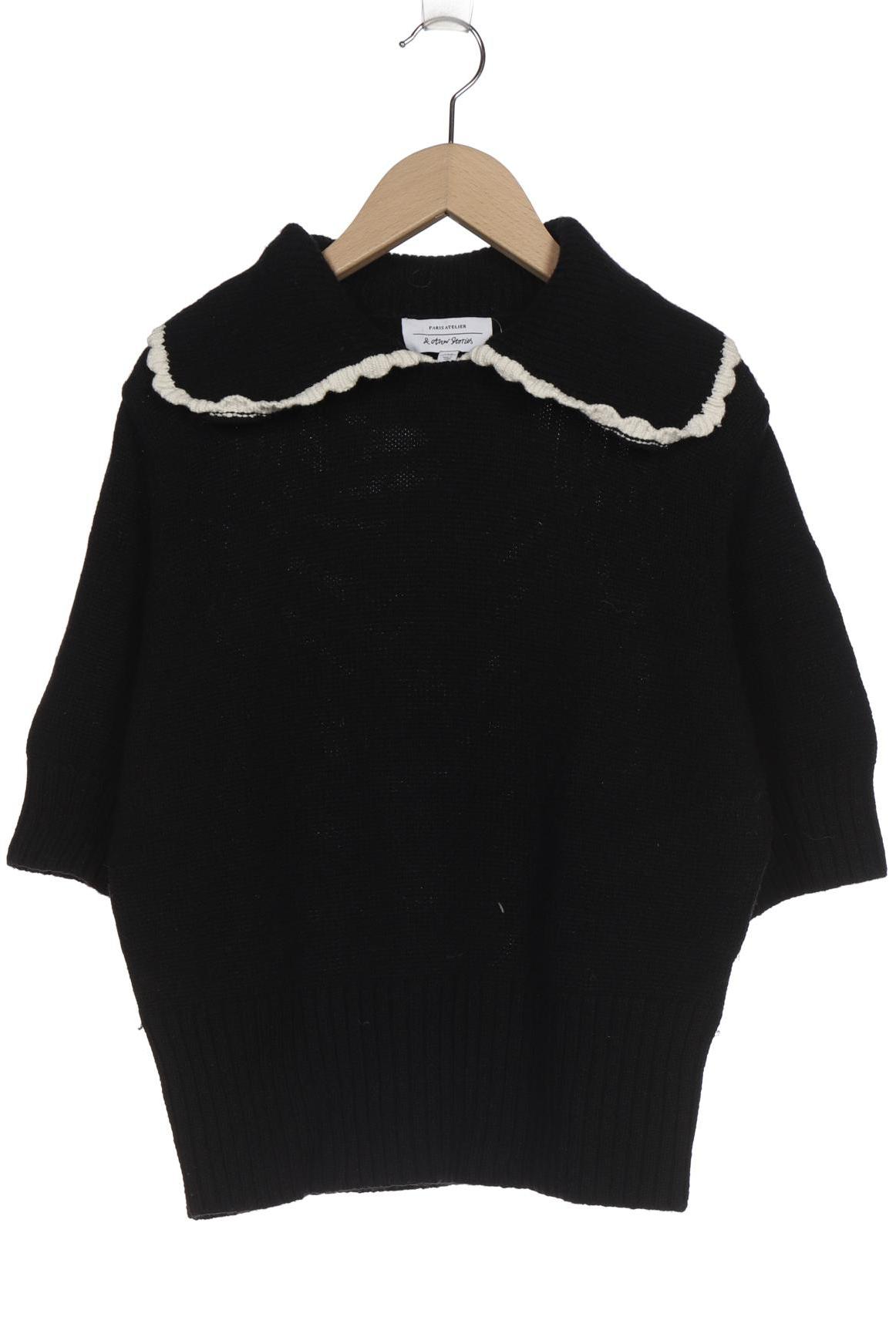 

& Other Stories Damen Pullover, schwarz, Gr. 38