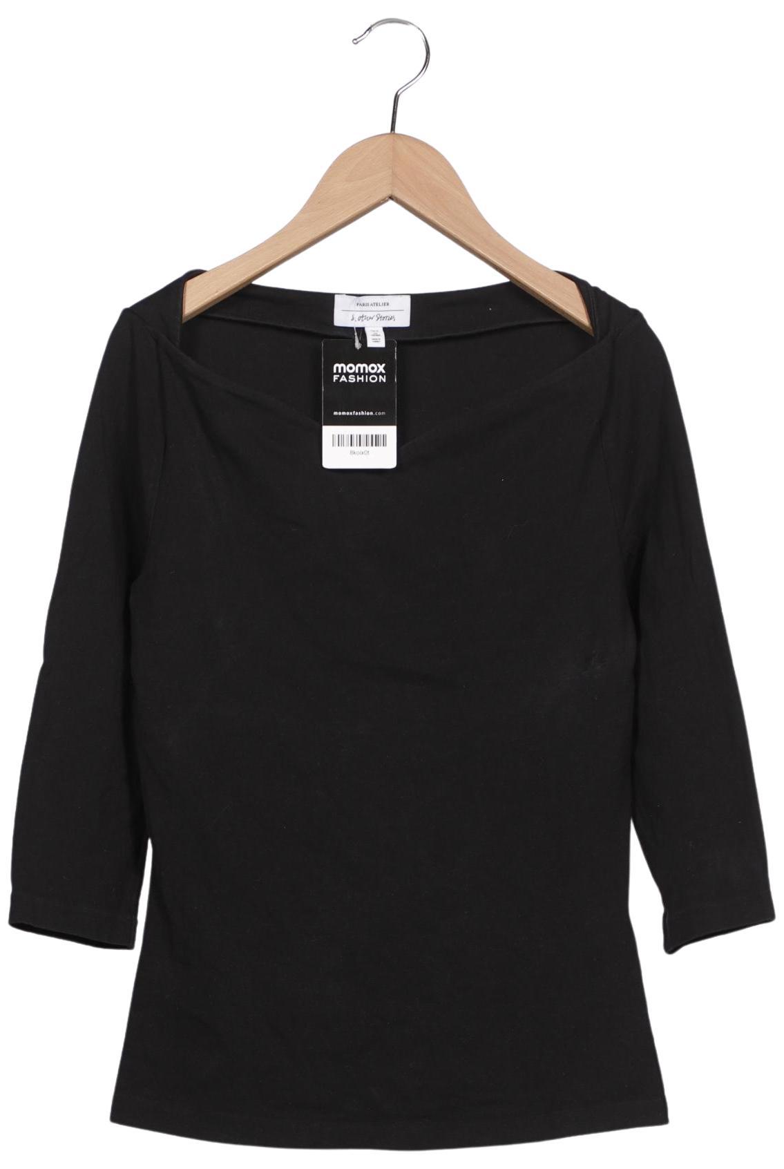 

& Other Stories Damen Langarmshirt, schwarz, Gr. 38