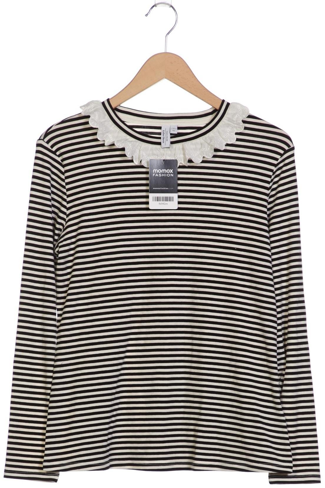 

& Other Stories Damen Langarmshirt, schwarz, Gr. 42