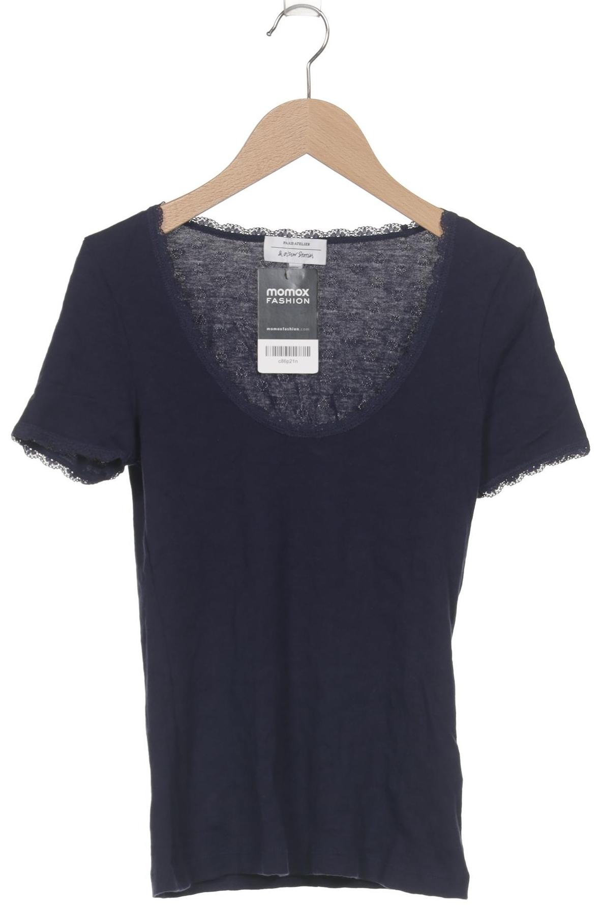 

& Other Stories Damen T-Shirt, marineblau, Gr. 34