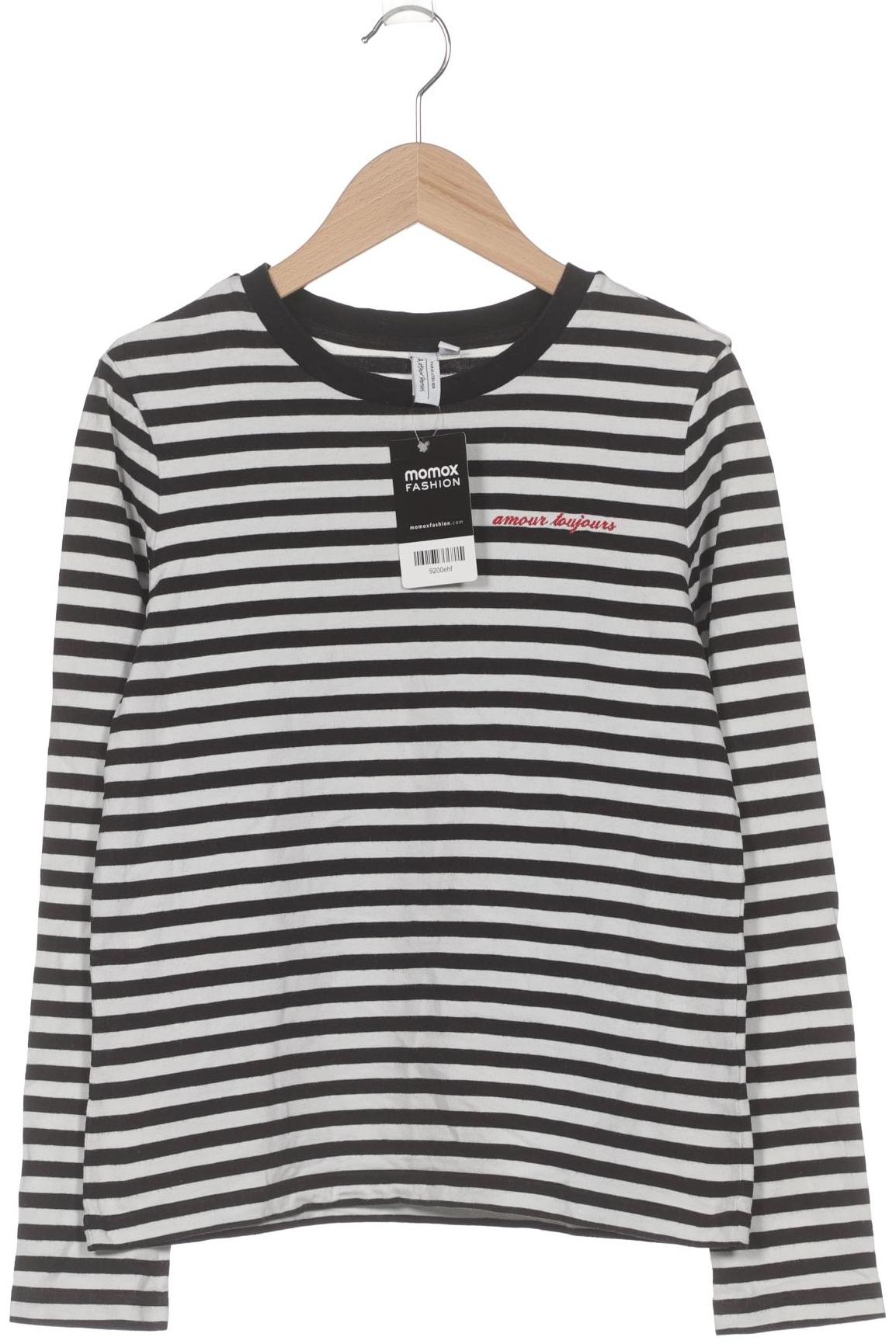 

& Other Stories Damen Langarmshirt, schwarz, Gr. 36