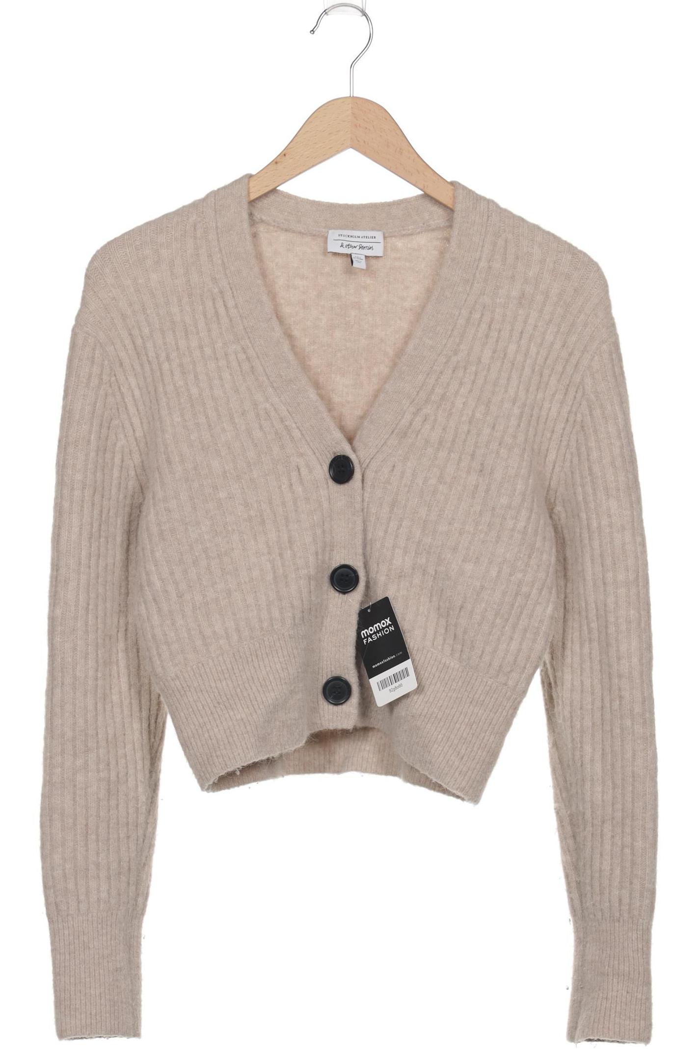 

& Other Stories Damen Strickjacke, beige, Gr. 36