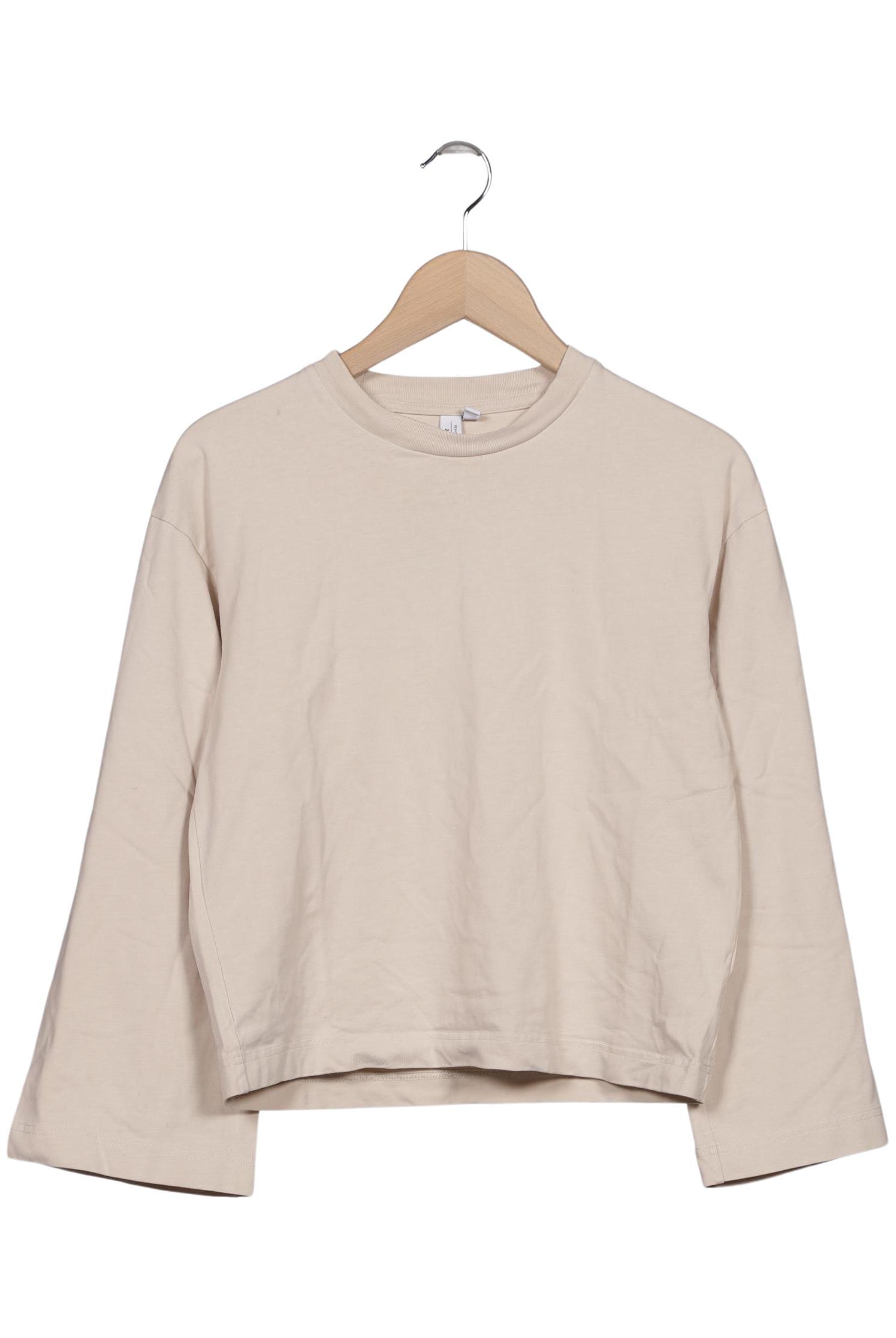 

& Other Stories Damen Langarmshirt, beige, Gr. 34