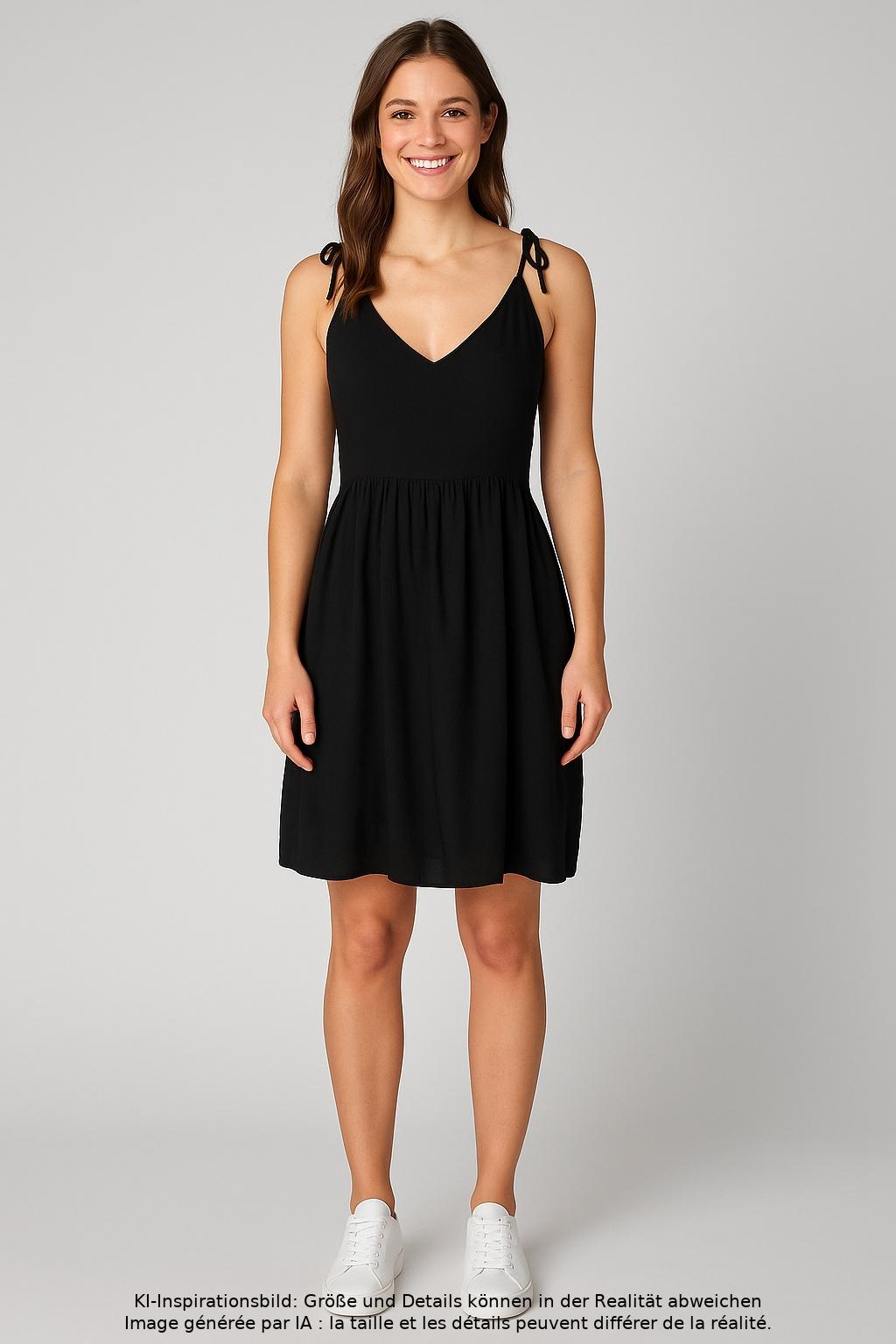 

& Other Stories Damen Kleid, schwarz, Gr. 38