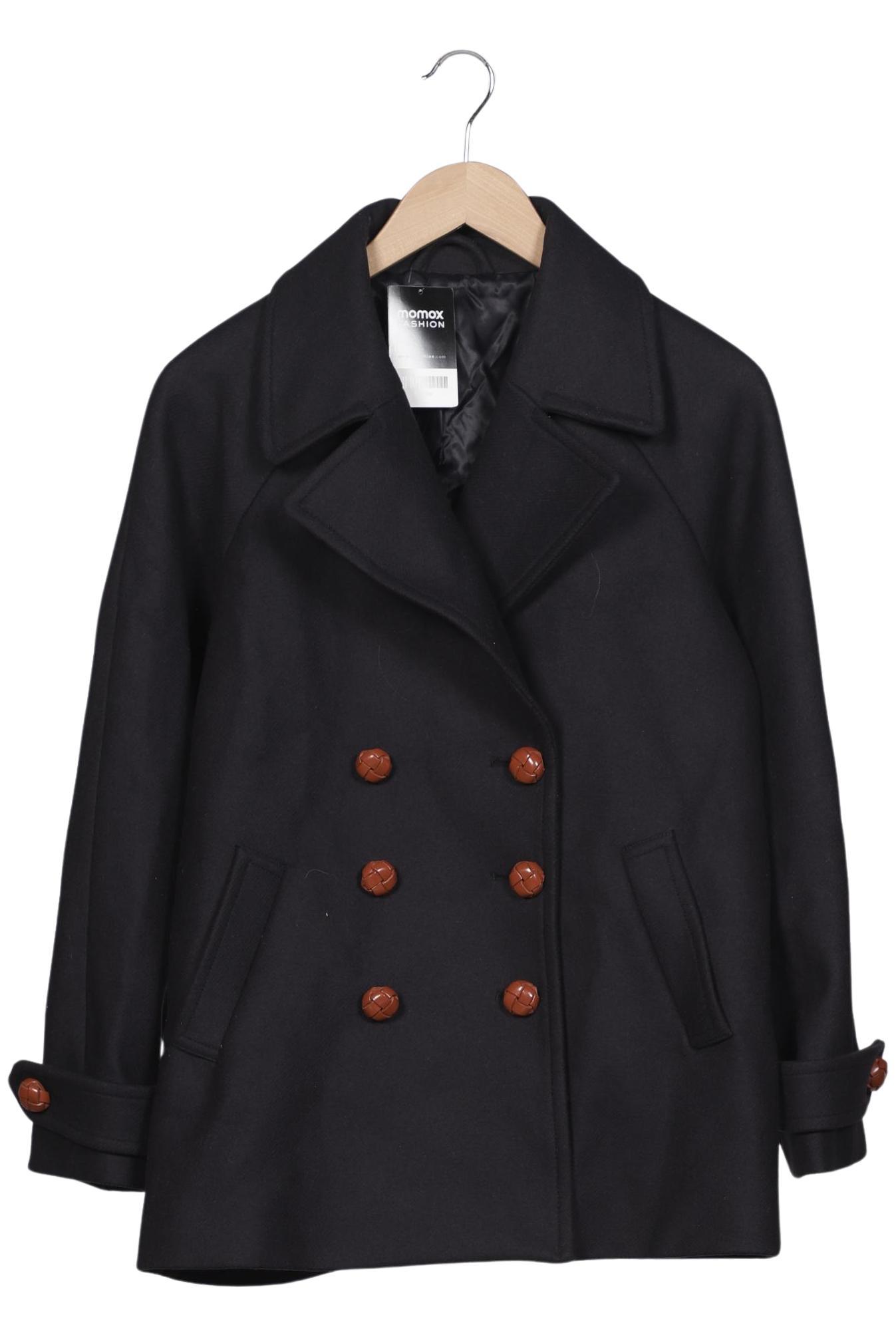 

& Other Stories Damen Mantel, schwarz, Gr. 34