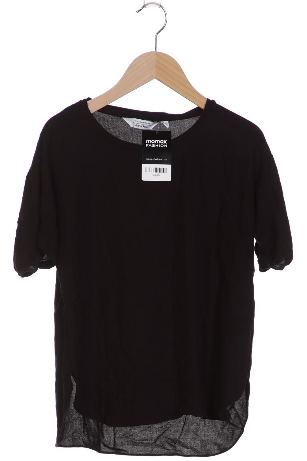

& Other Stories Damen T-Shirt, schwarz, Gr. 34