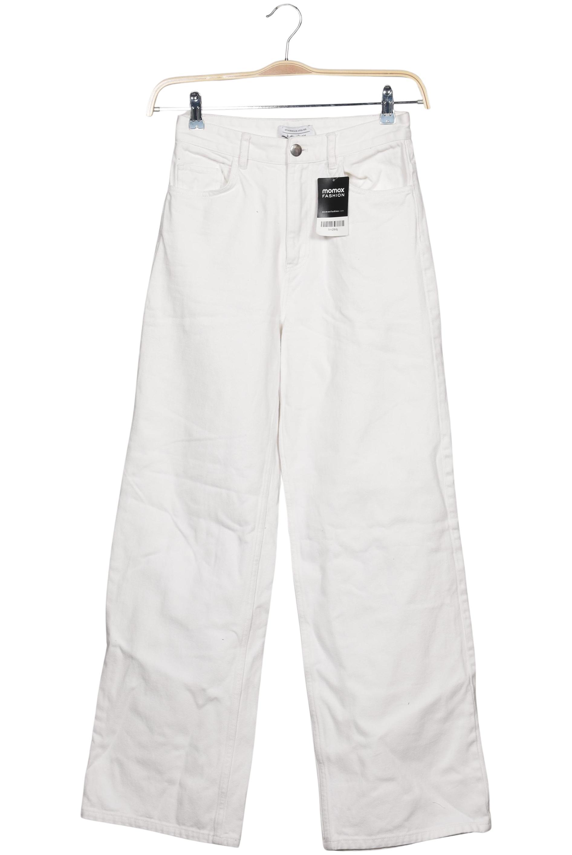 

& Other Stories Damen Jeans, weiß, Gr. 36