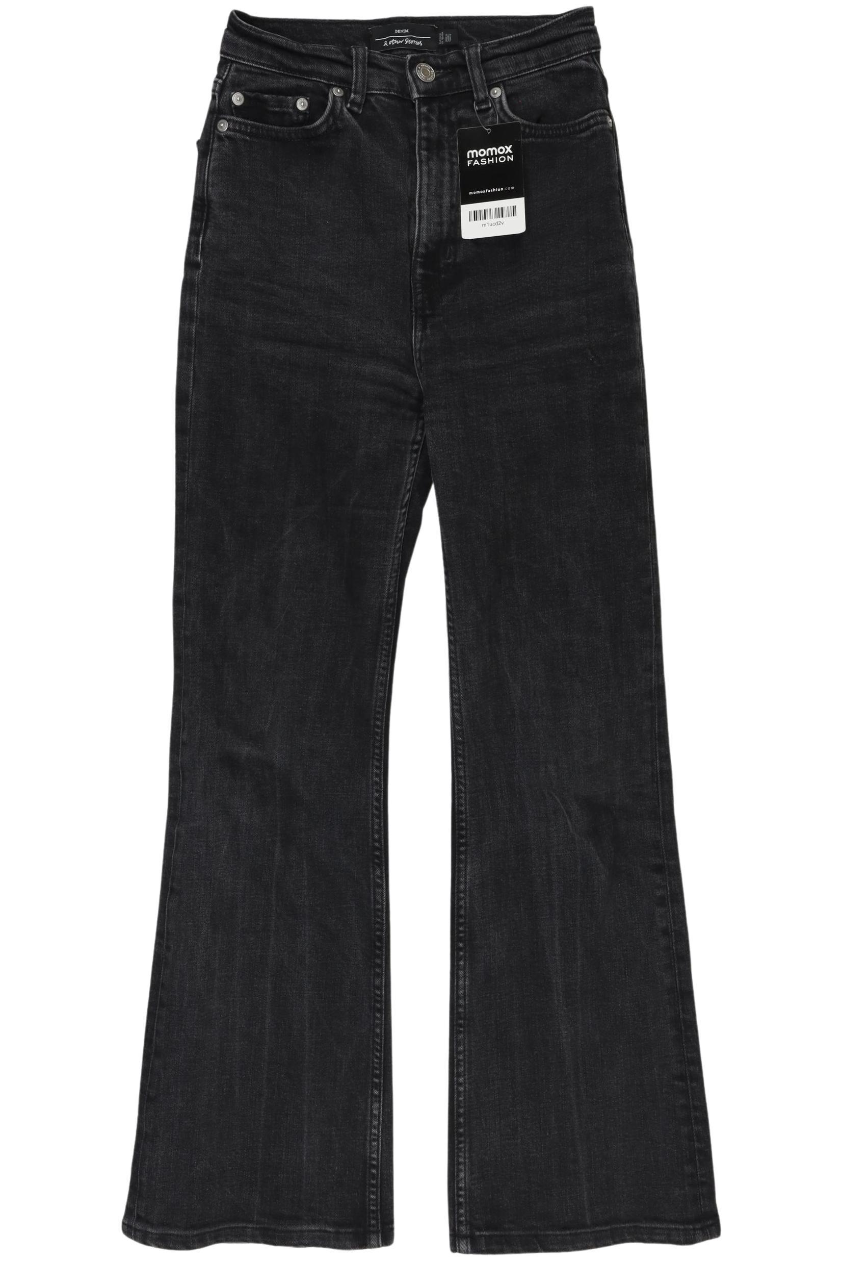 

& Other Stories Damen Jeans, schwarz, Gr. 24
