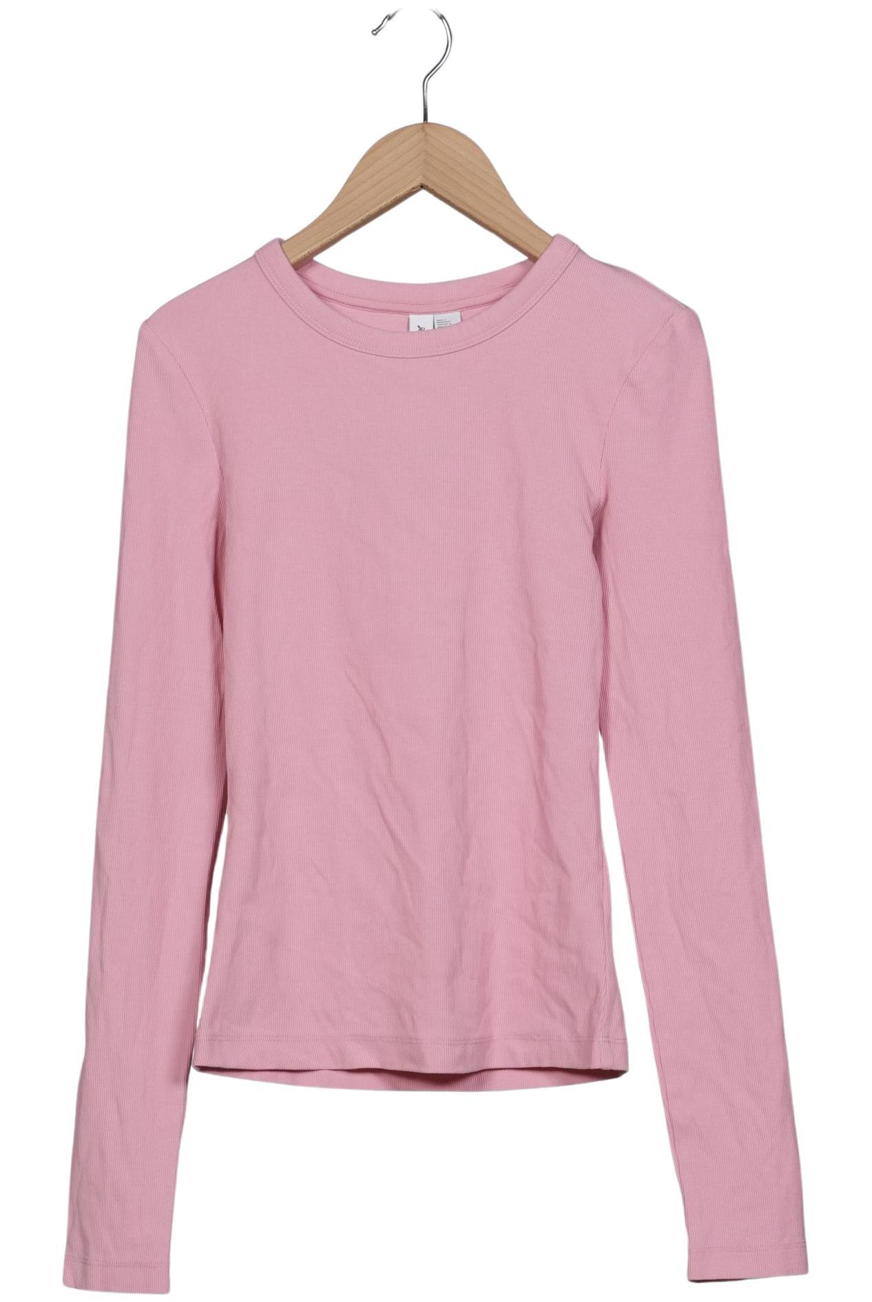 

& Other Stories Damen Langarmshirt, pink, Gr. 34