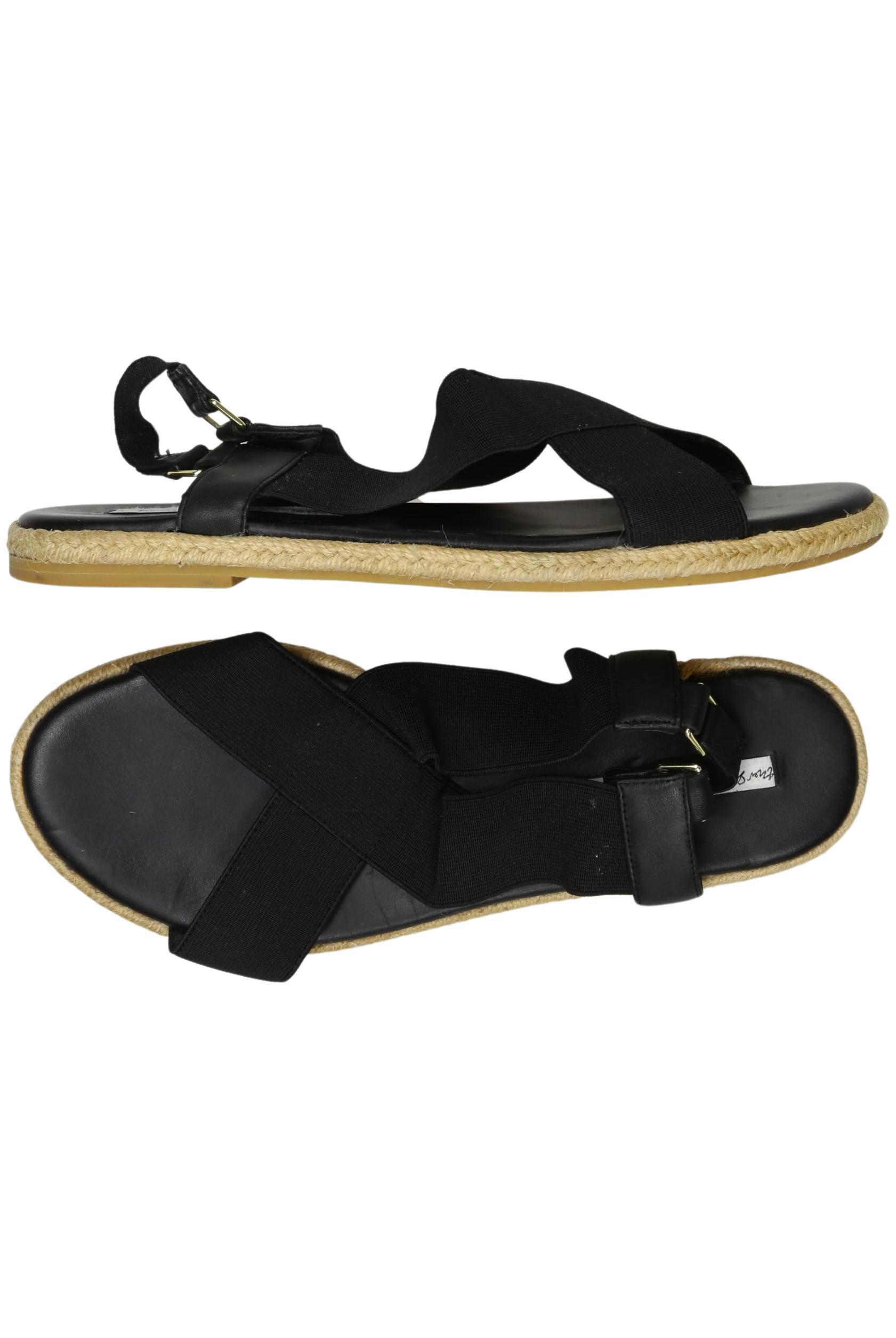 

& Other Stories Damen Sandale, schwarz, Gr. 38