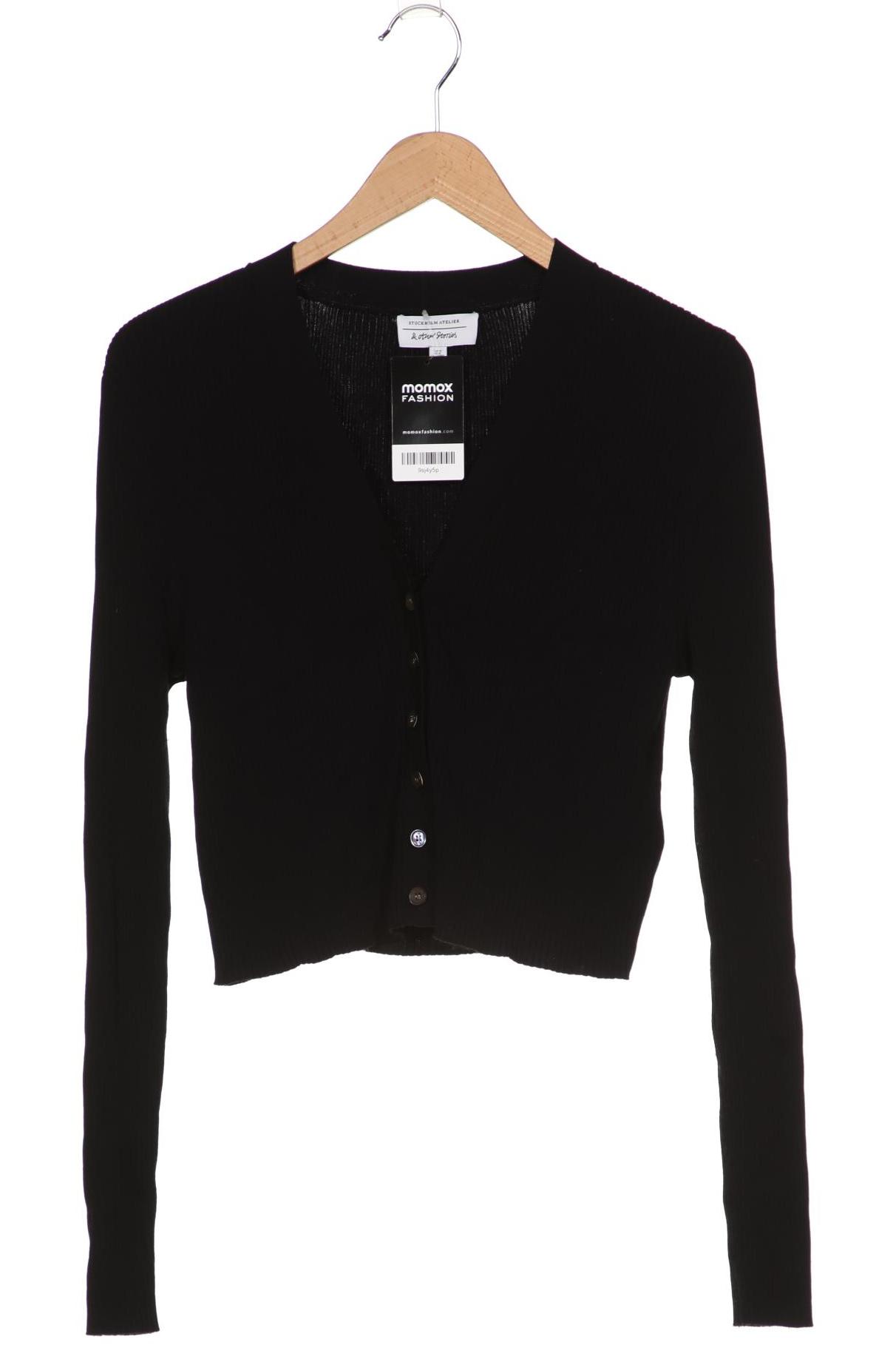 

& other stories Damen Strickjacke, schwarz
