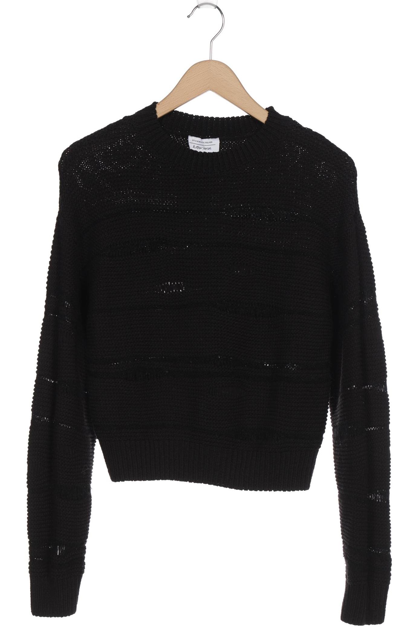 

& Other Stories Damen Pullover, schwarz, Gr. 34