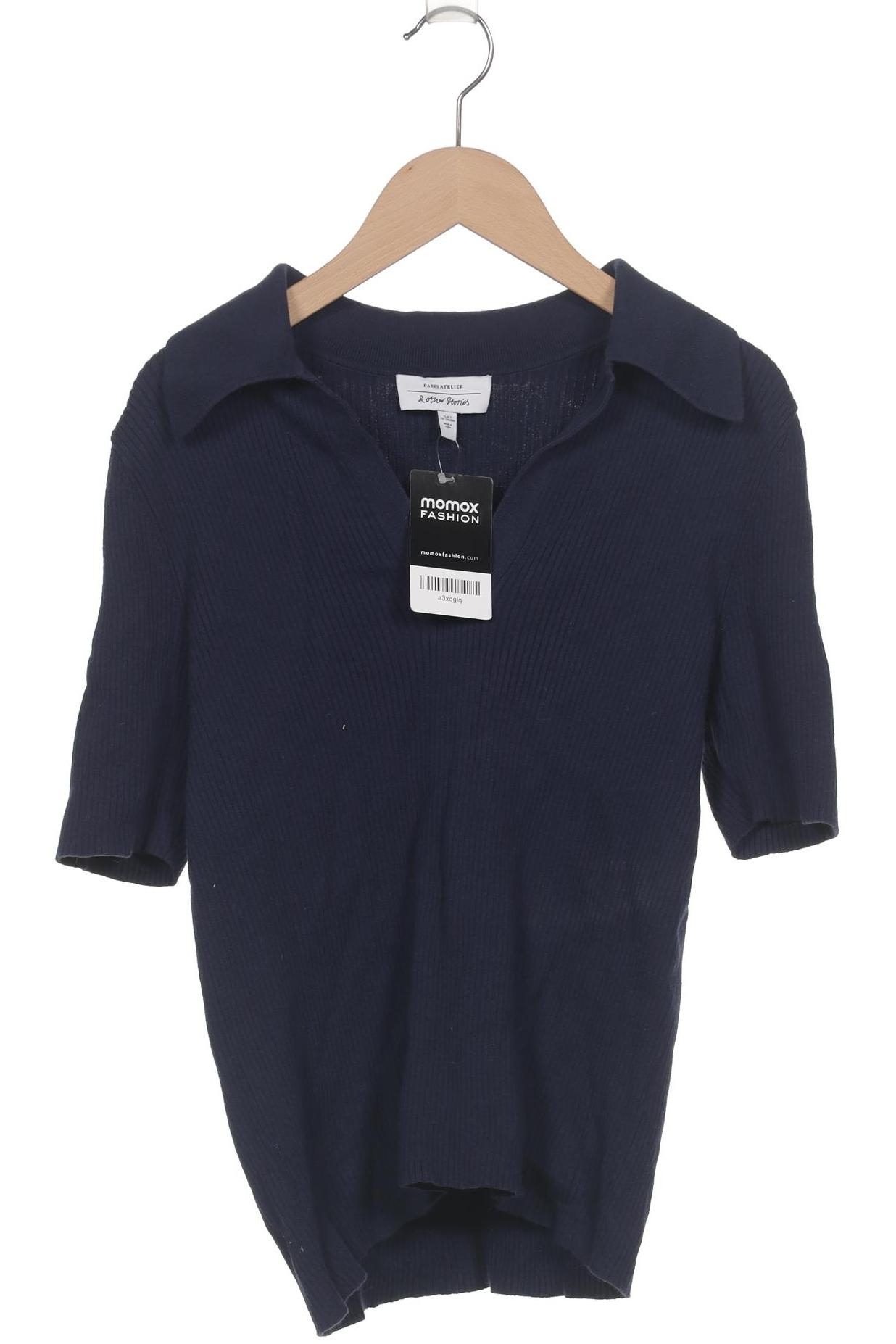 

& Other Stories Damen Pullover, marineblau, Gr. 36