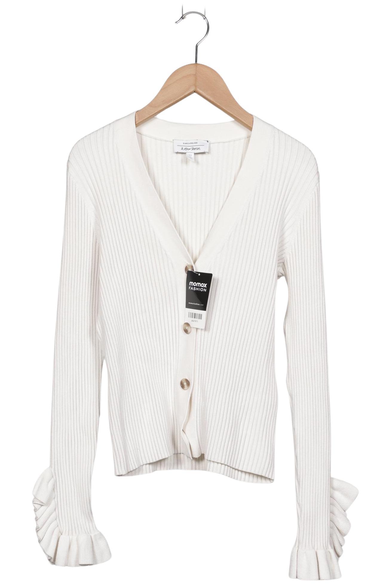 

& Other Stories Damen Strickjacke, weiß, Gr. 38