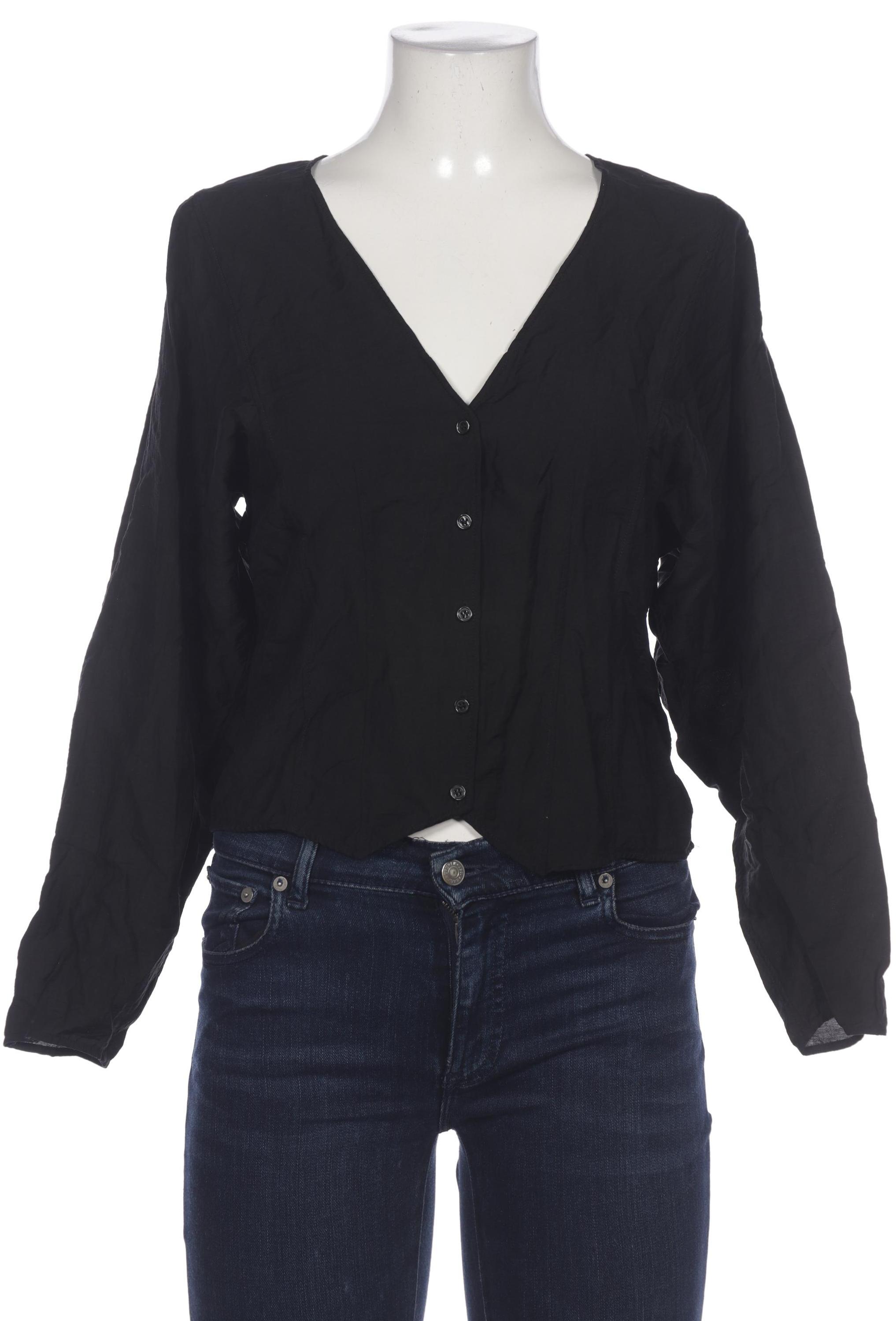

& Other Stories Damen Bluse, schwarz, Gr. 38