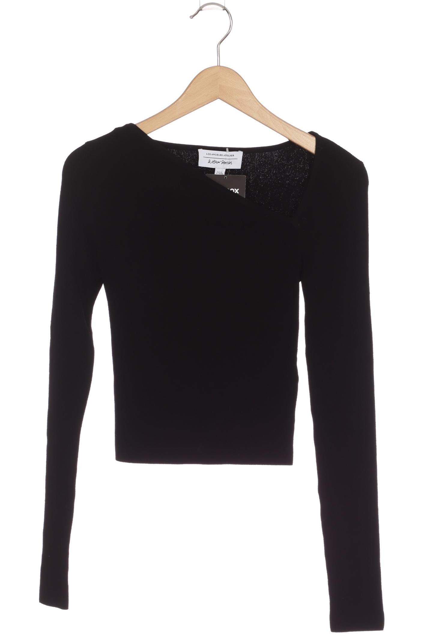 

& Other Stories Damen Pullover, schwarz, Gr. 34