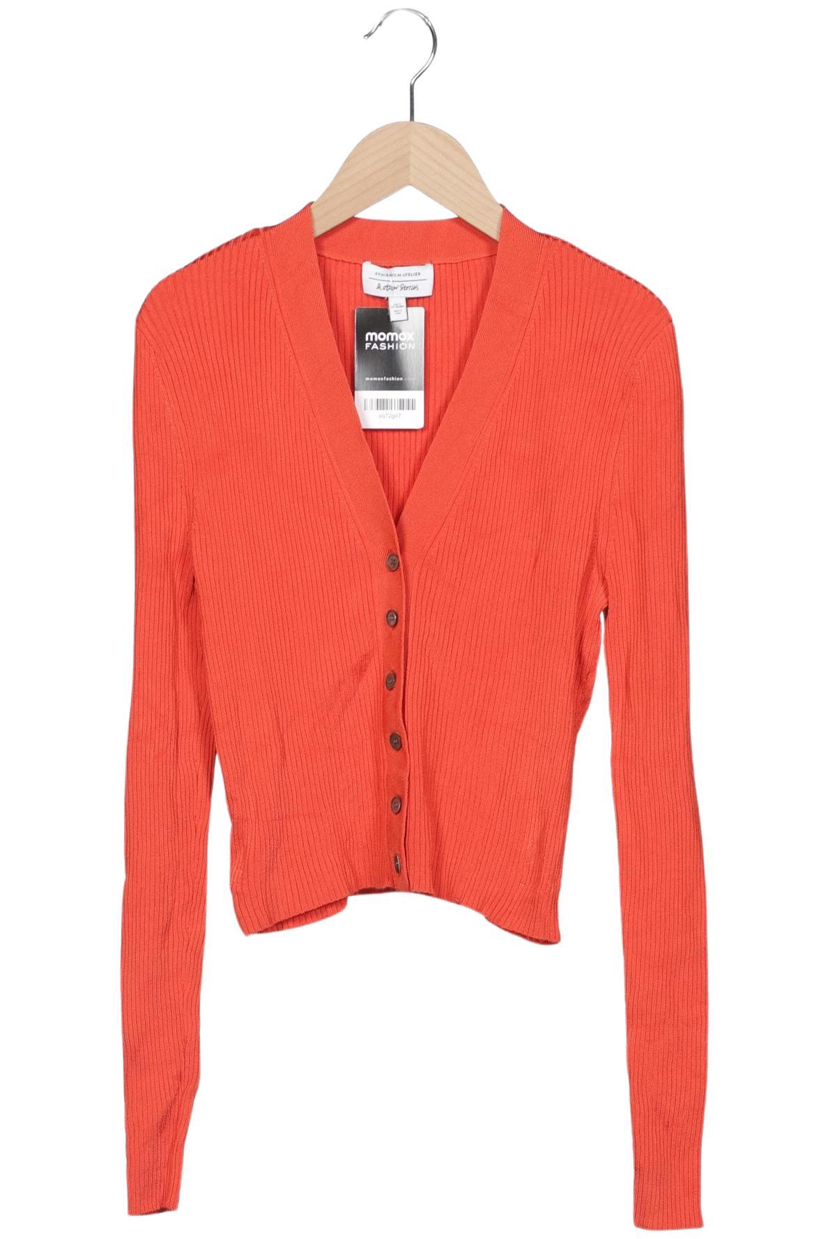 

& Other Stories Damen Strickjacke, orange, Gr. 36