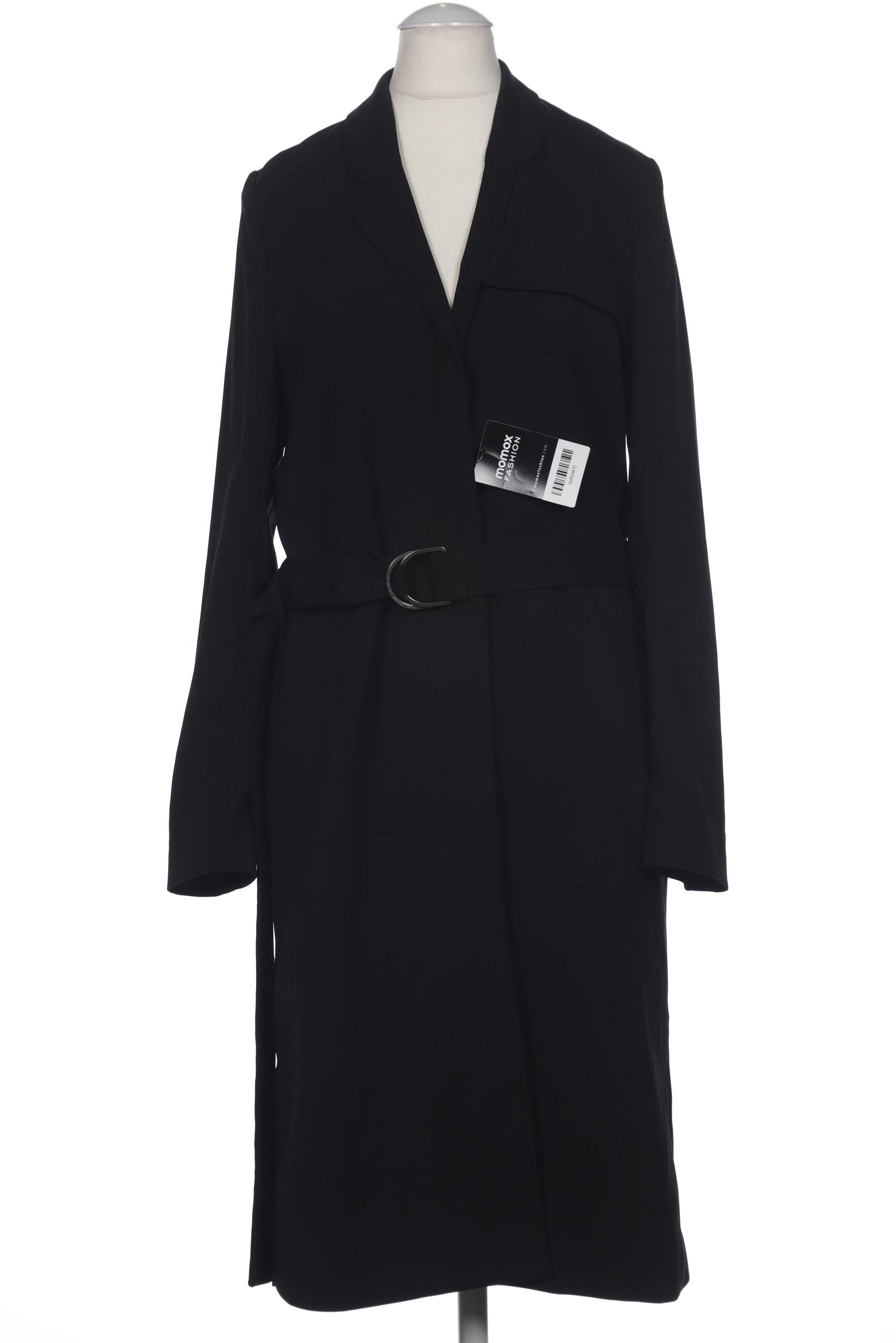 

& Other Stories Damen Mantel, schwarz, Gr. 34