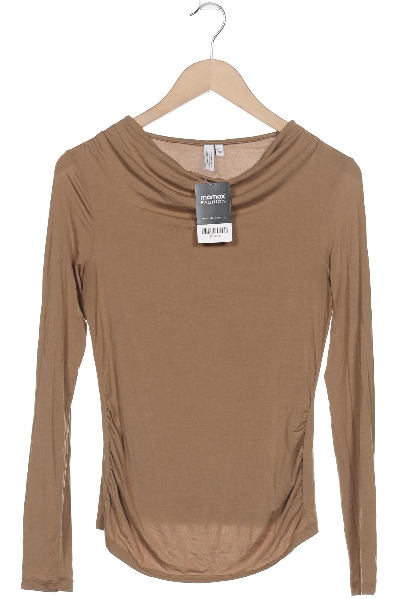 

& Other Stories Damen Langarmshirt, braun, Gr. 36