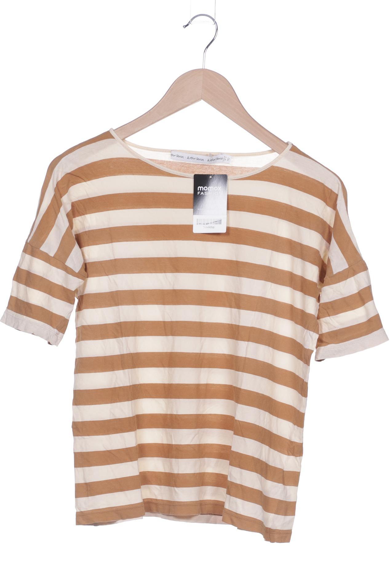 

& Other Stories Damen T-Shirt, beige, Gr. 40