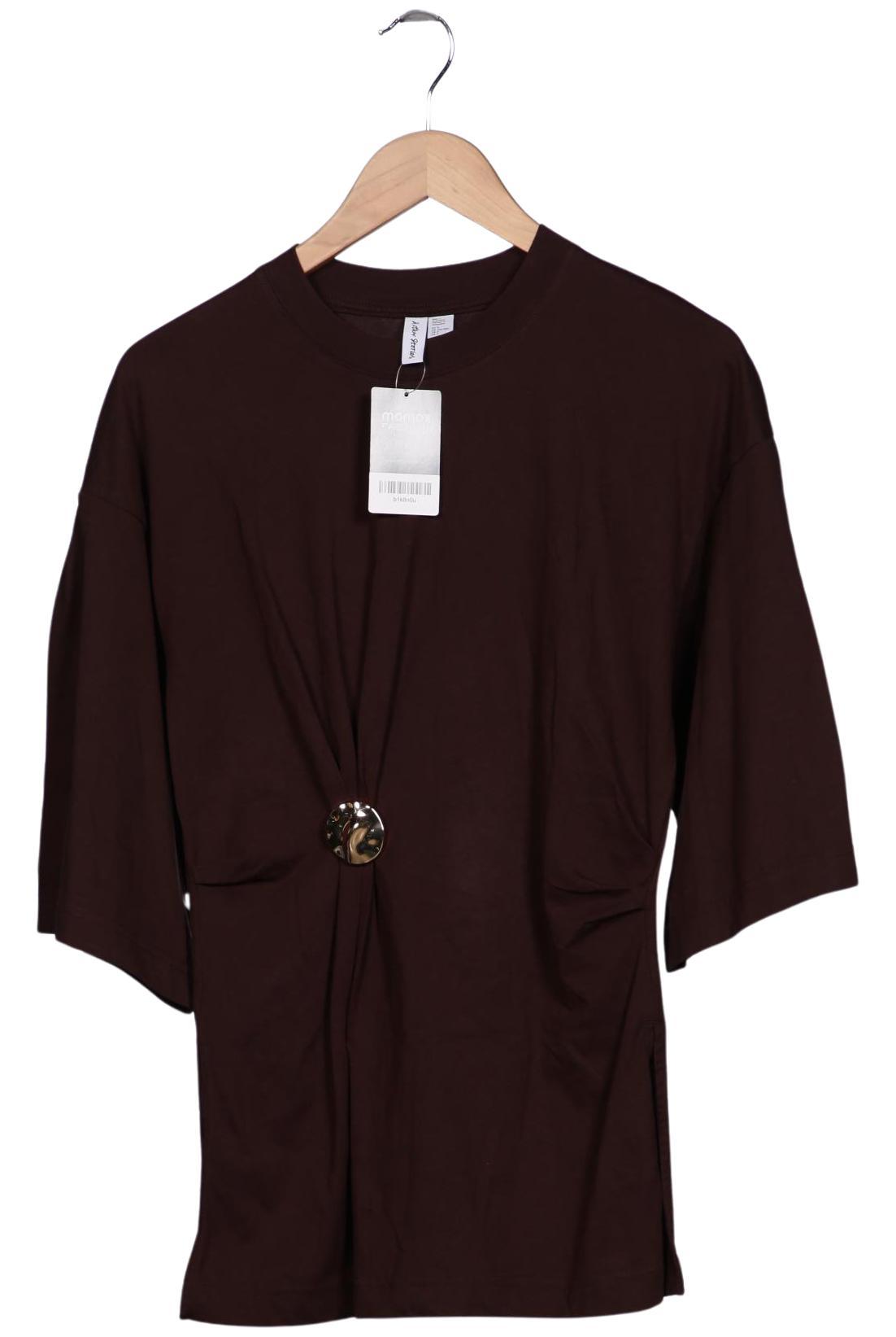 

& Other Stories Damen T-Shirt, braun, Gr. 36