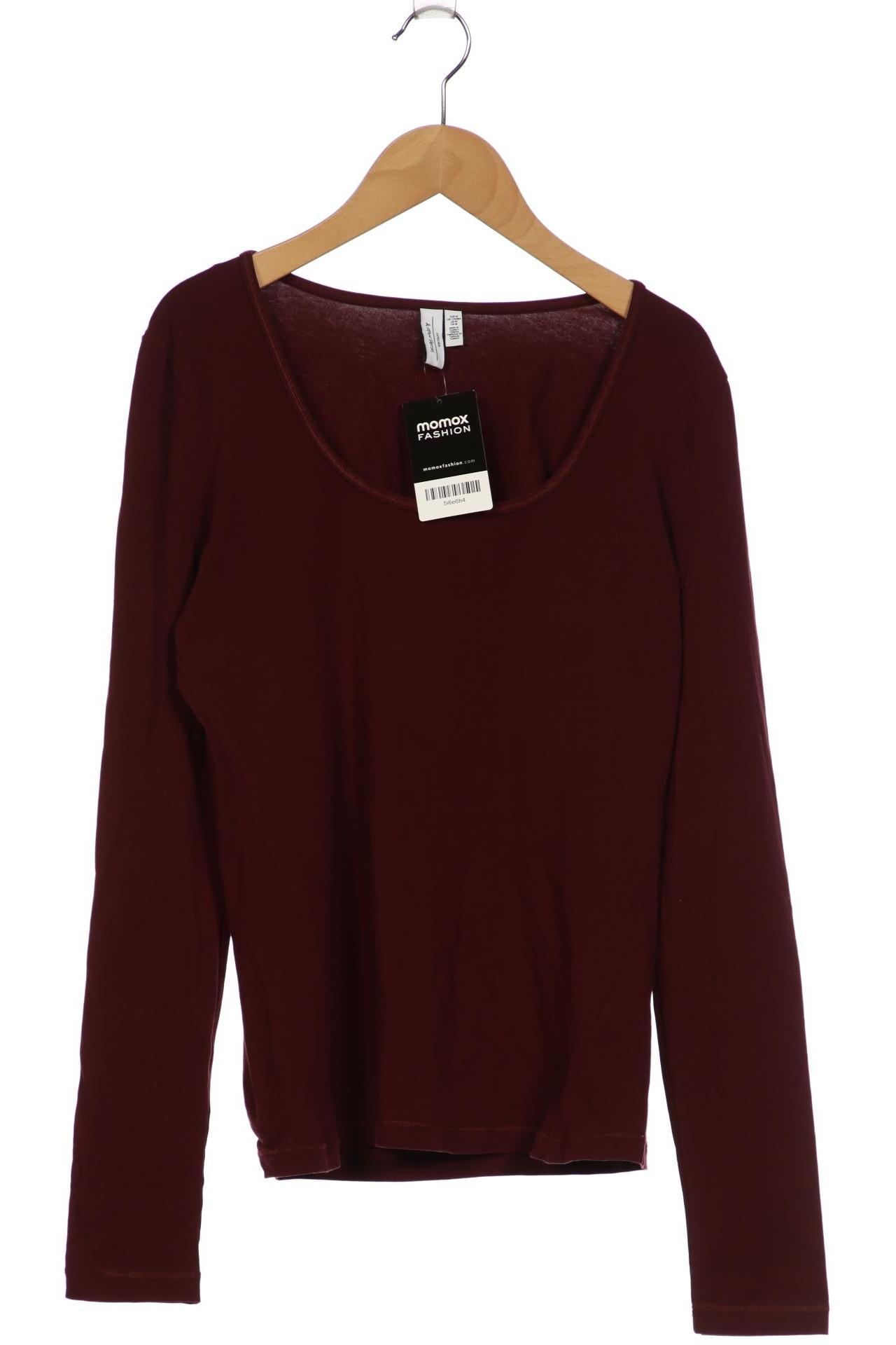 

& Other Stories Damen Langarmshirt, bordeaux, Gr. 38