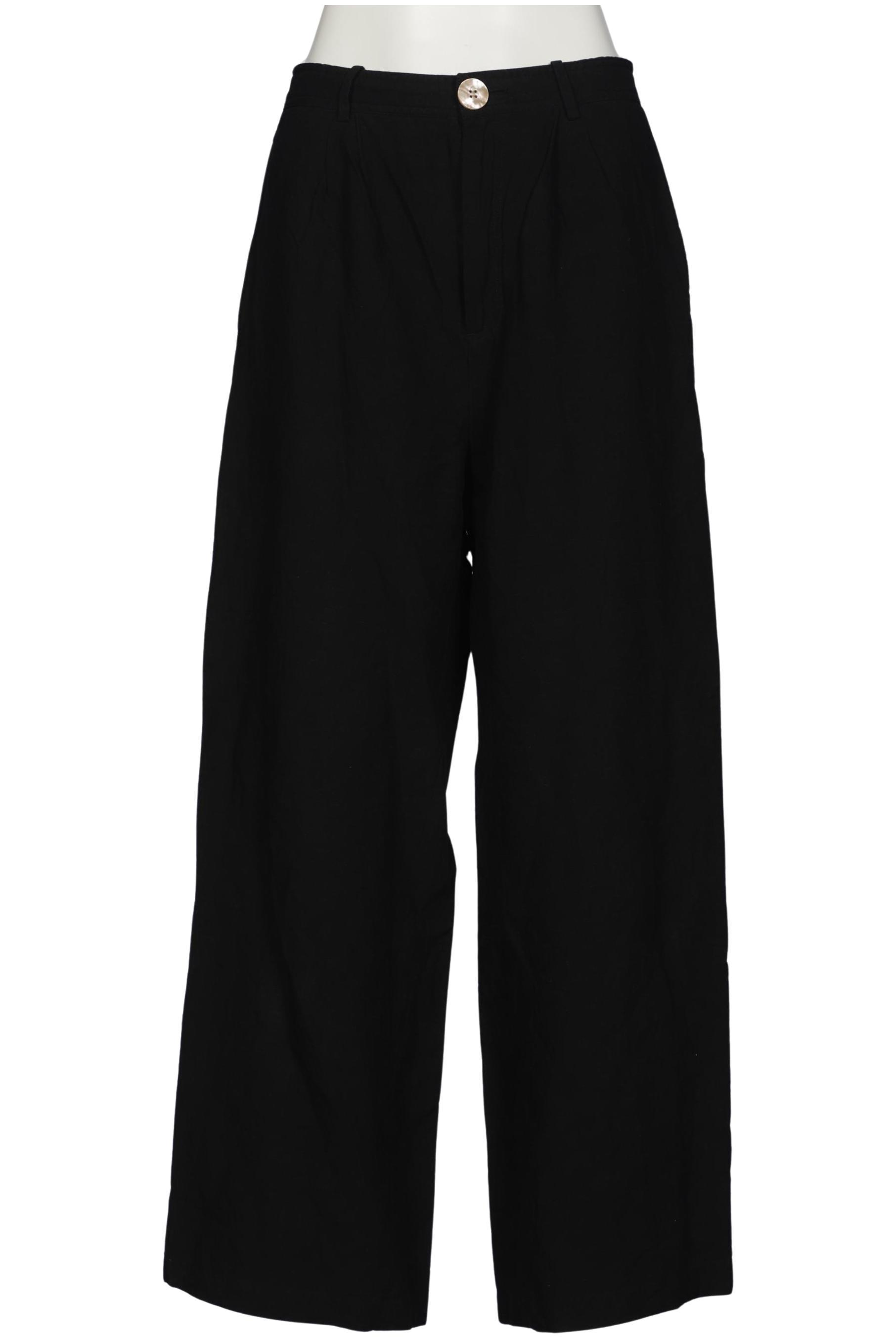 

& Other Stories Damen Stoffhose, schwarz, Gr. 38