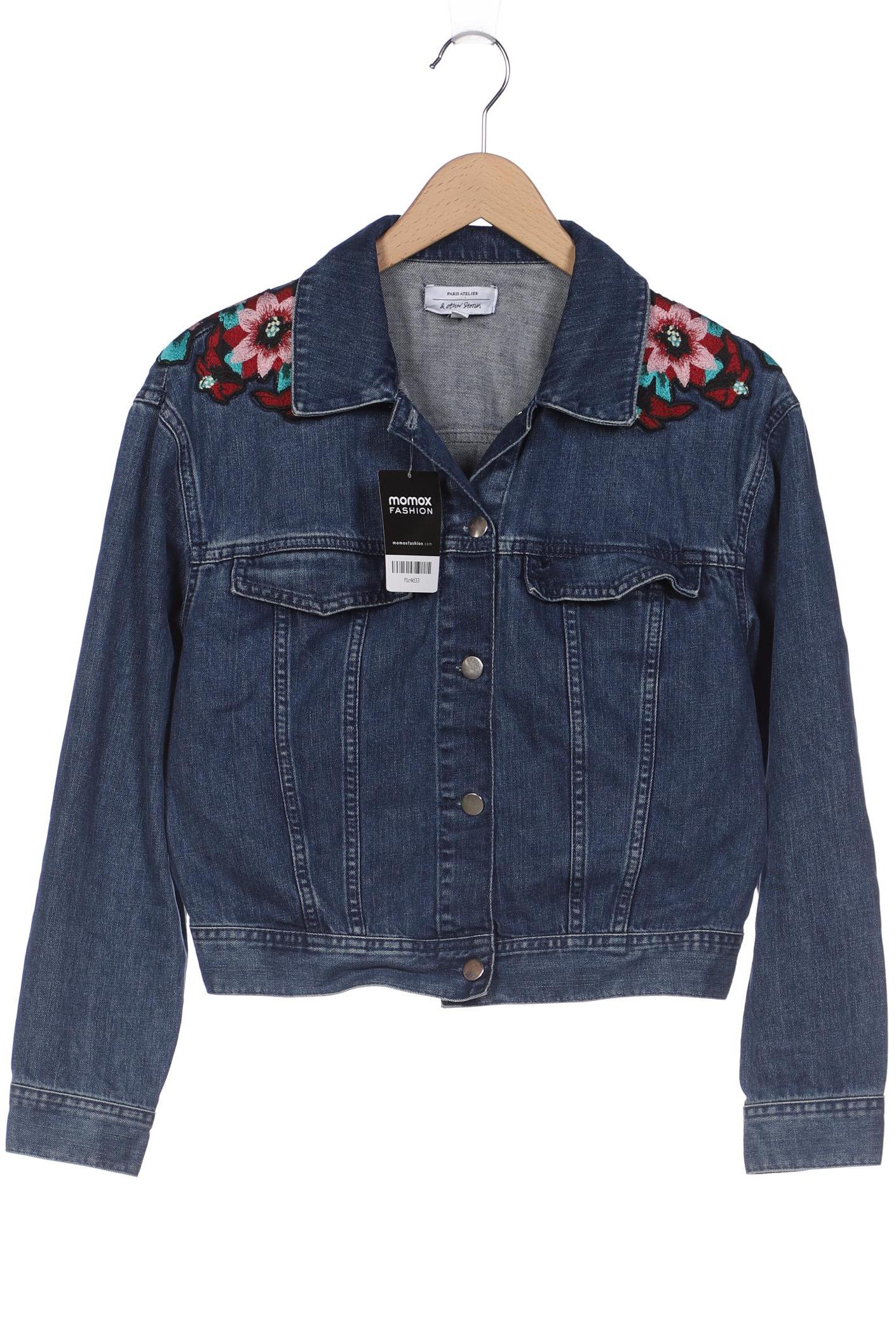 

& Other Stories Damen Jacke, blau, Gr. 38