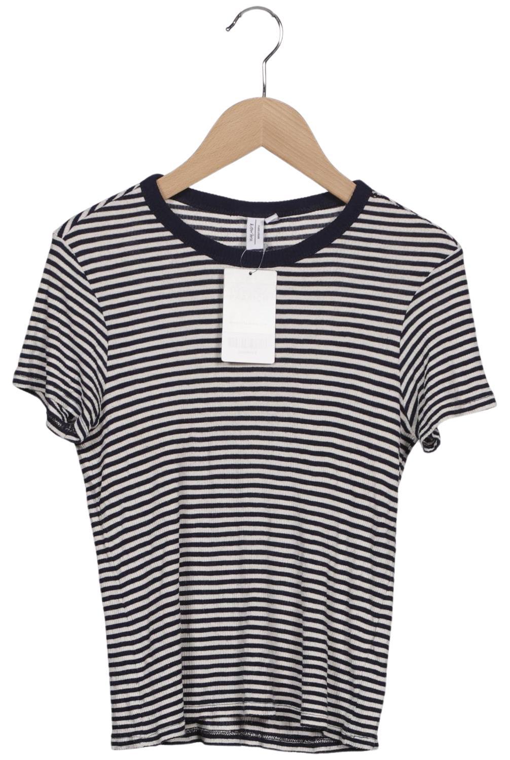 

& Other Stories Damen T-Shirt, marineblau, Gr. 36