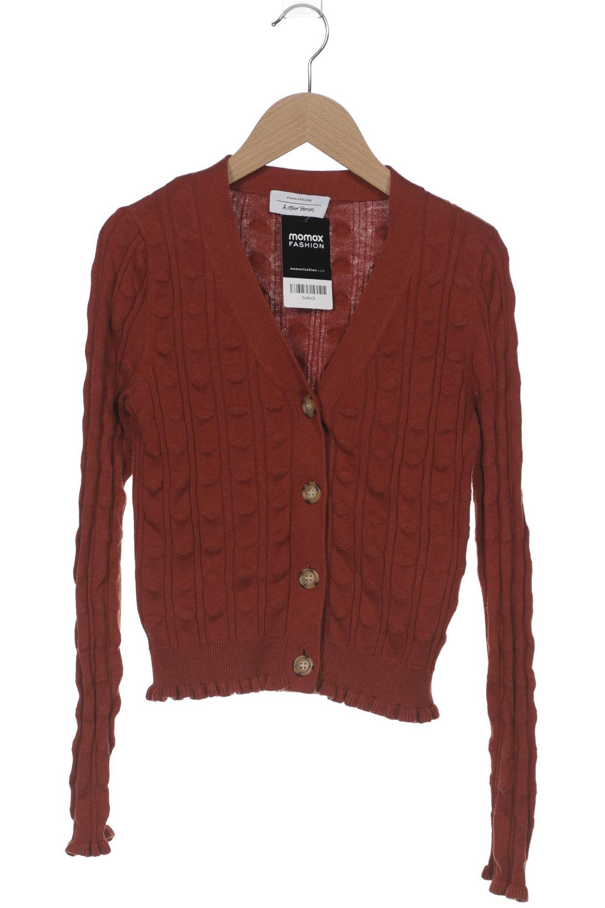 

& Other Stories Damen Strickjacke, rot, Gr. 34