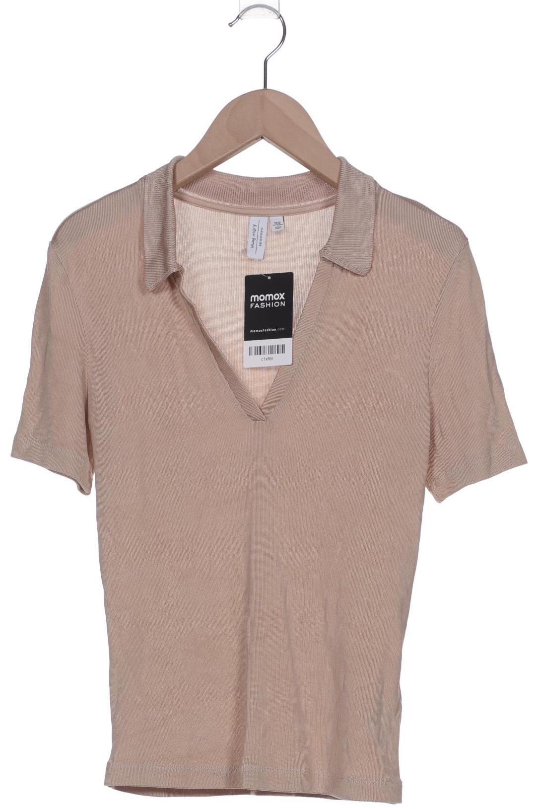 

& Other Stories Damen Poloshirt, beige, Gr. 34