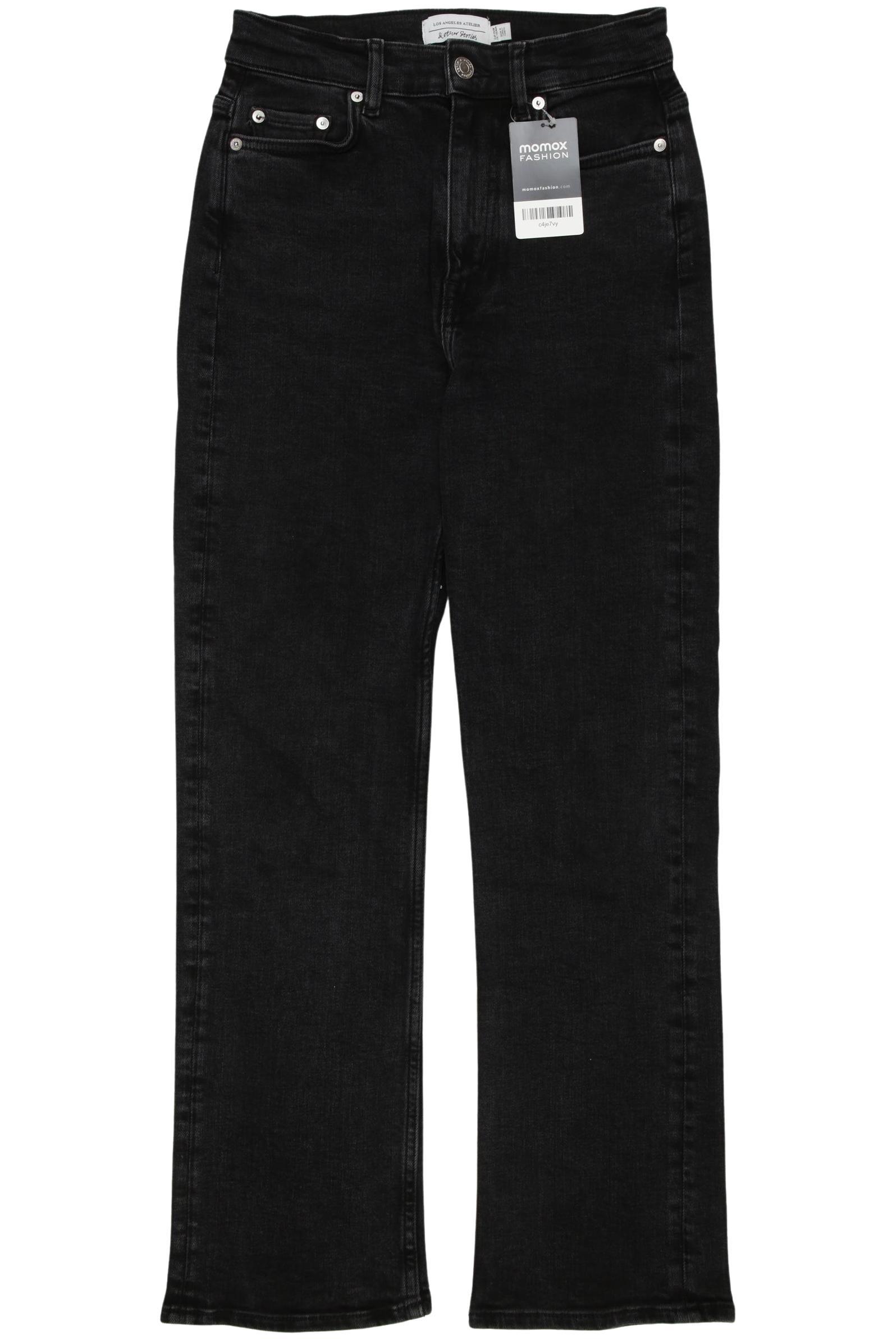 

& Other Stories Damen Jeans, schwarz, Gr. 25