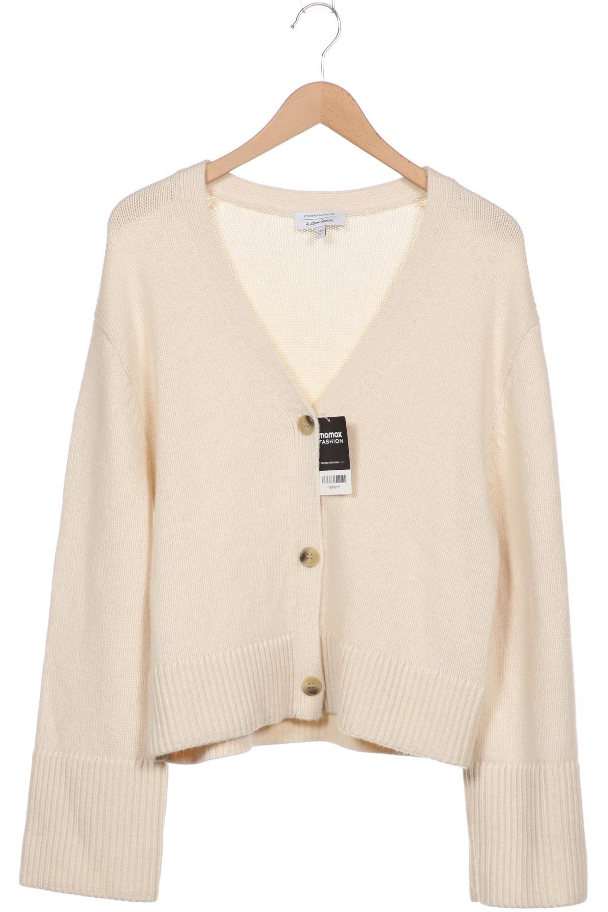 

& Other Stories Damen Strickjacke, cremeweiß, Gr. 38