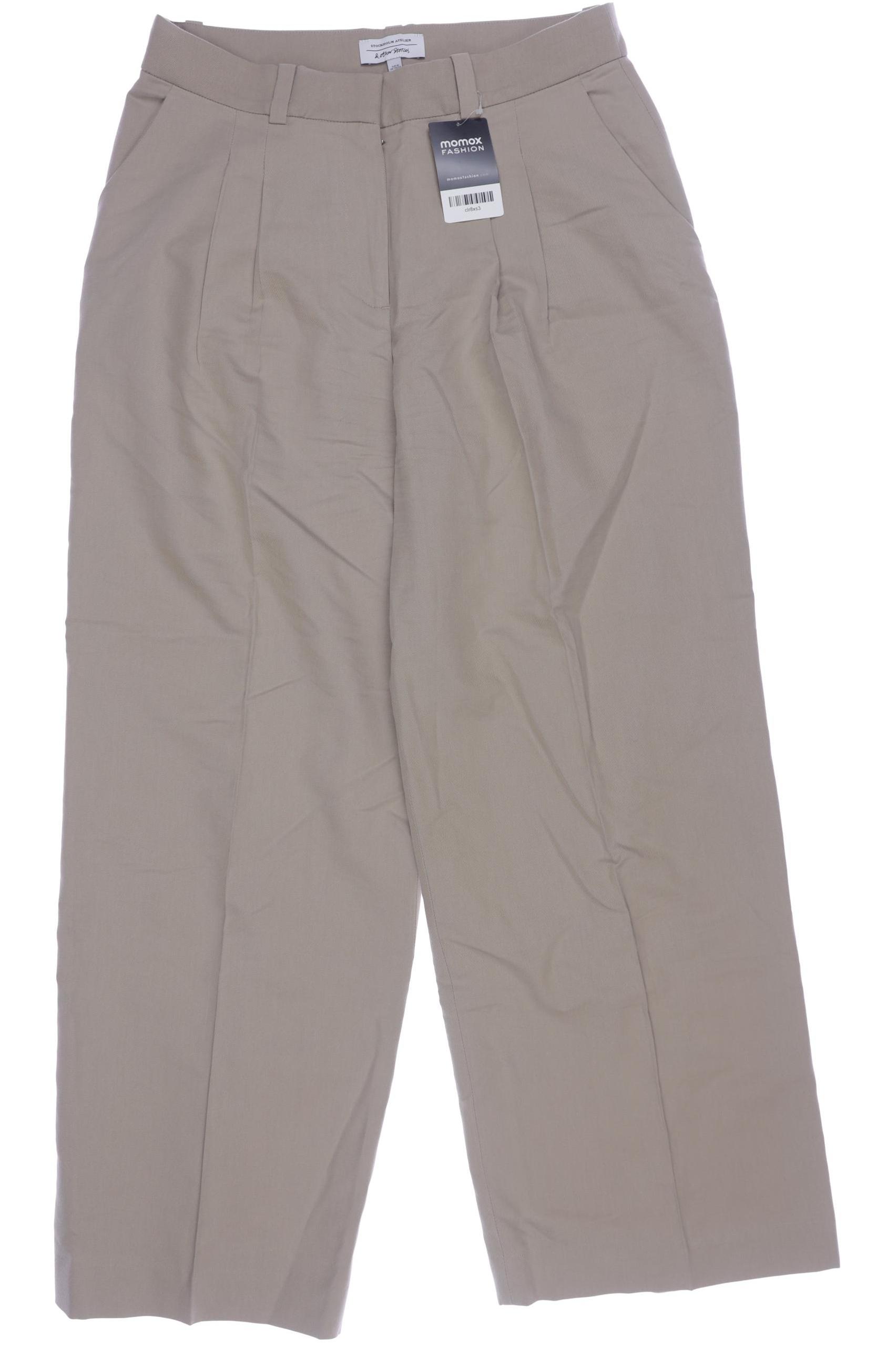 

& Other Stories Damen Stoffhose, beige, Gr. 40