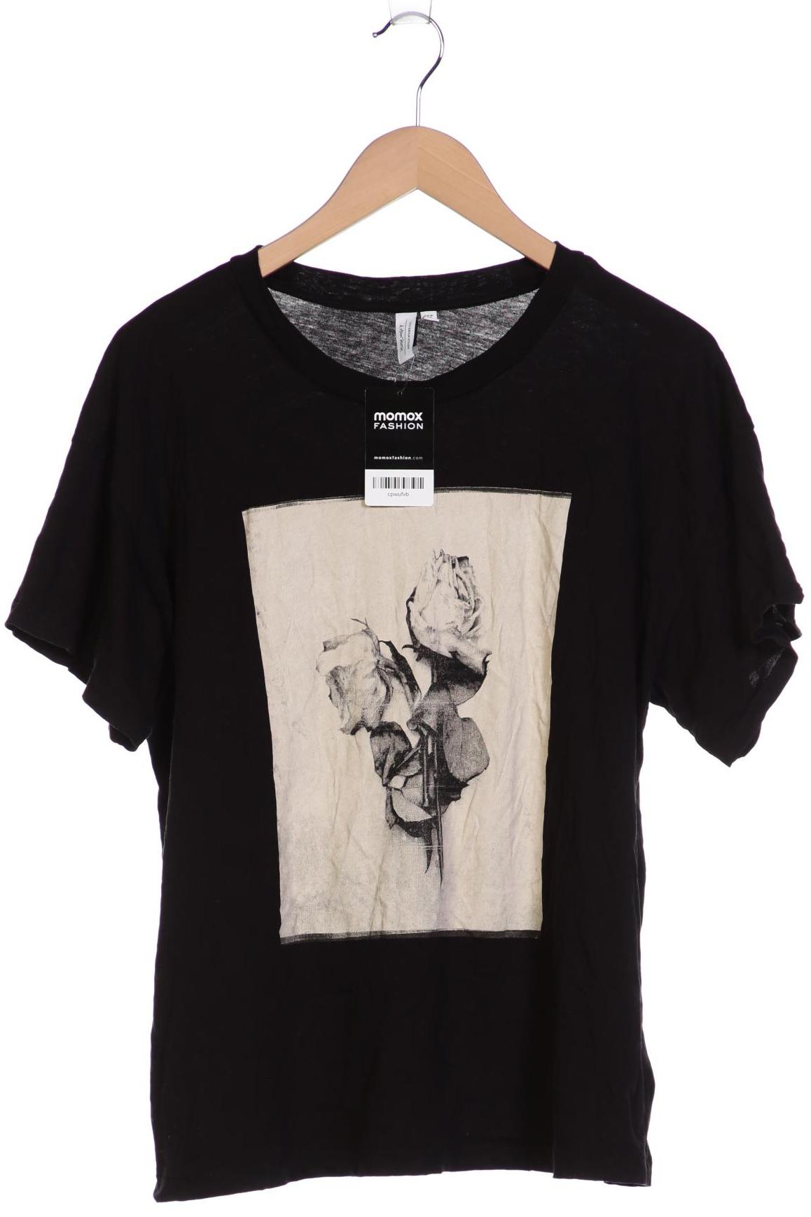 

& Other Stories Damen T-Shirt, schwarz, Gr. 38