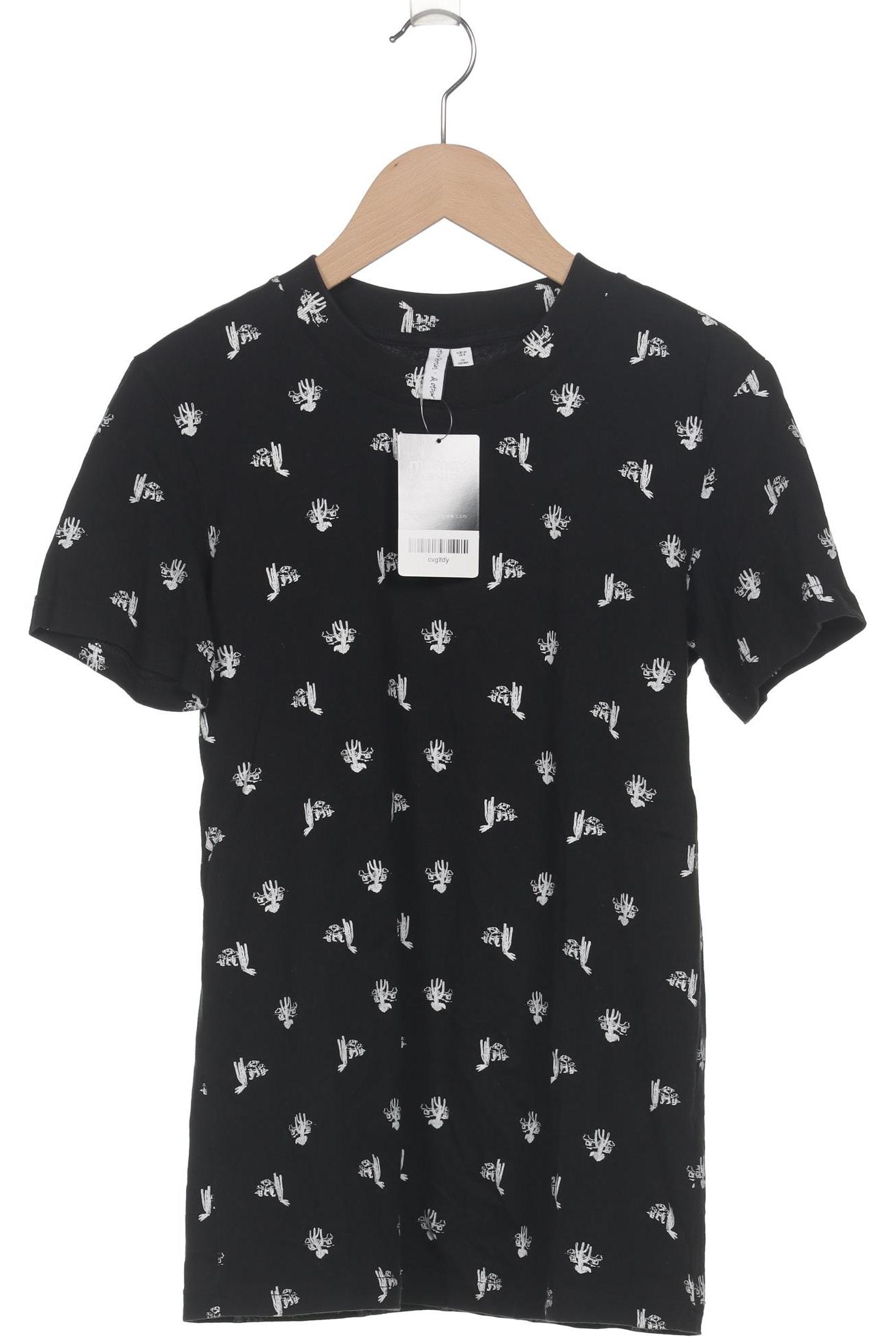 

& Other Stories Damen T-Shirt, schwarz, Gr. 38