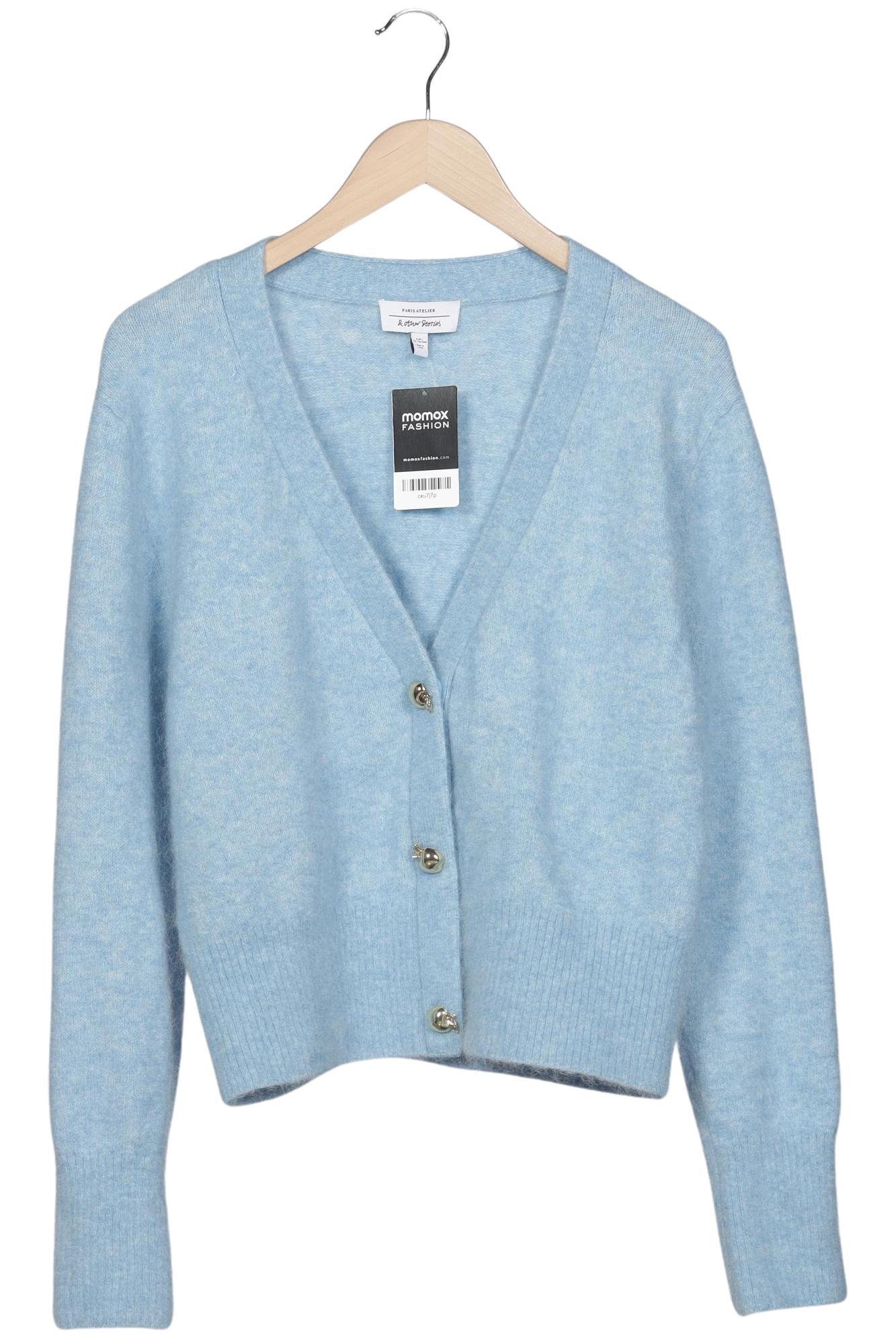 

& Other Stories Damen Strickjacke, hellblau, Gr. 42