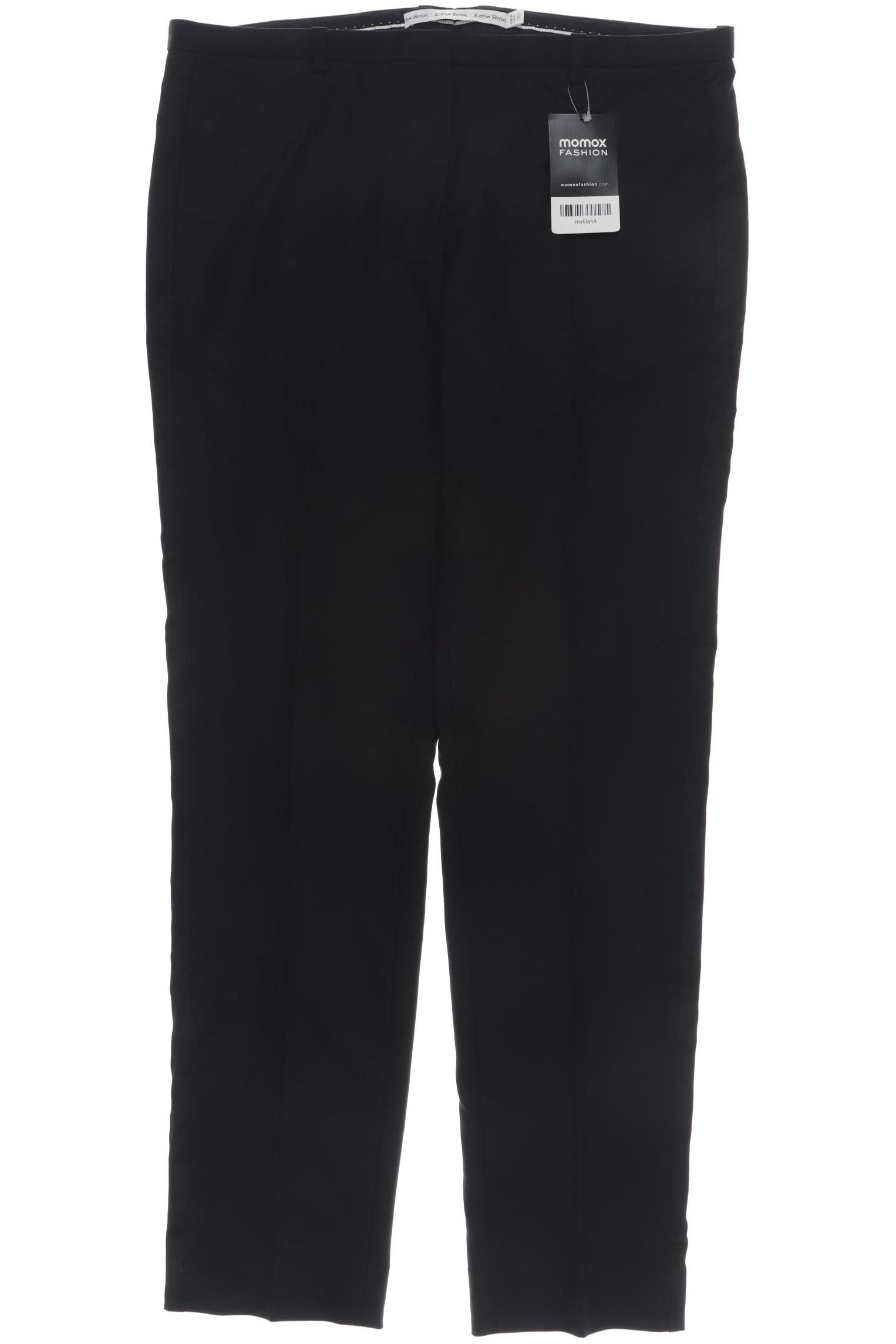 

& Other Stories Damen Stoffhose, schwarz, Gr. 38