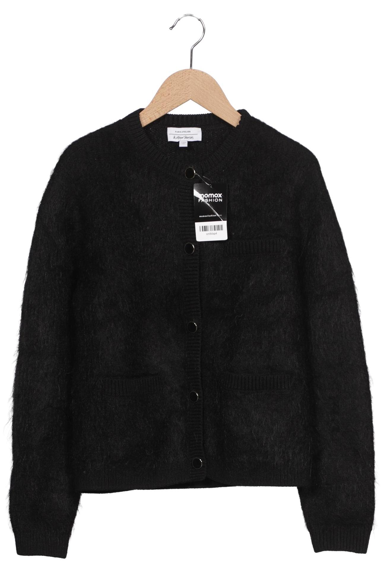 

& Other Stories Damen Strickjacke, schwarz, Gr. 34