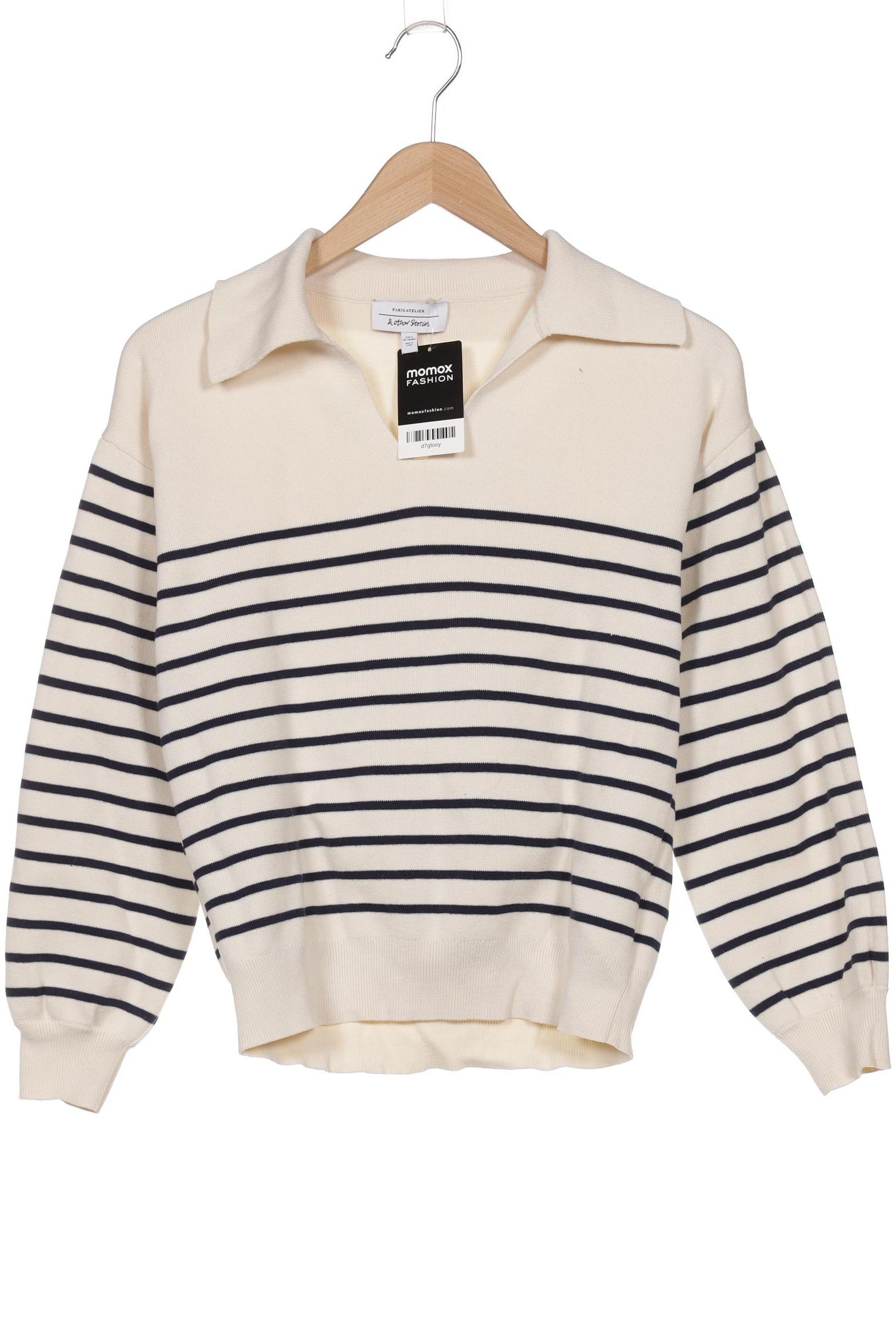 

& Other Stories Damen Pullover, cremeweiß, Gr. 36