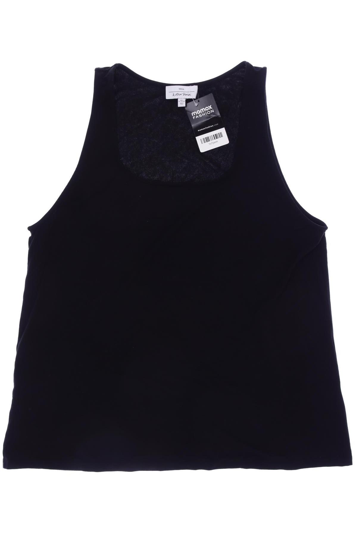 

& Other Stories Damen Top, schwarz, Gr. 42