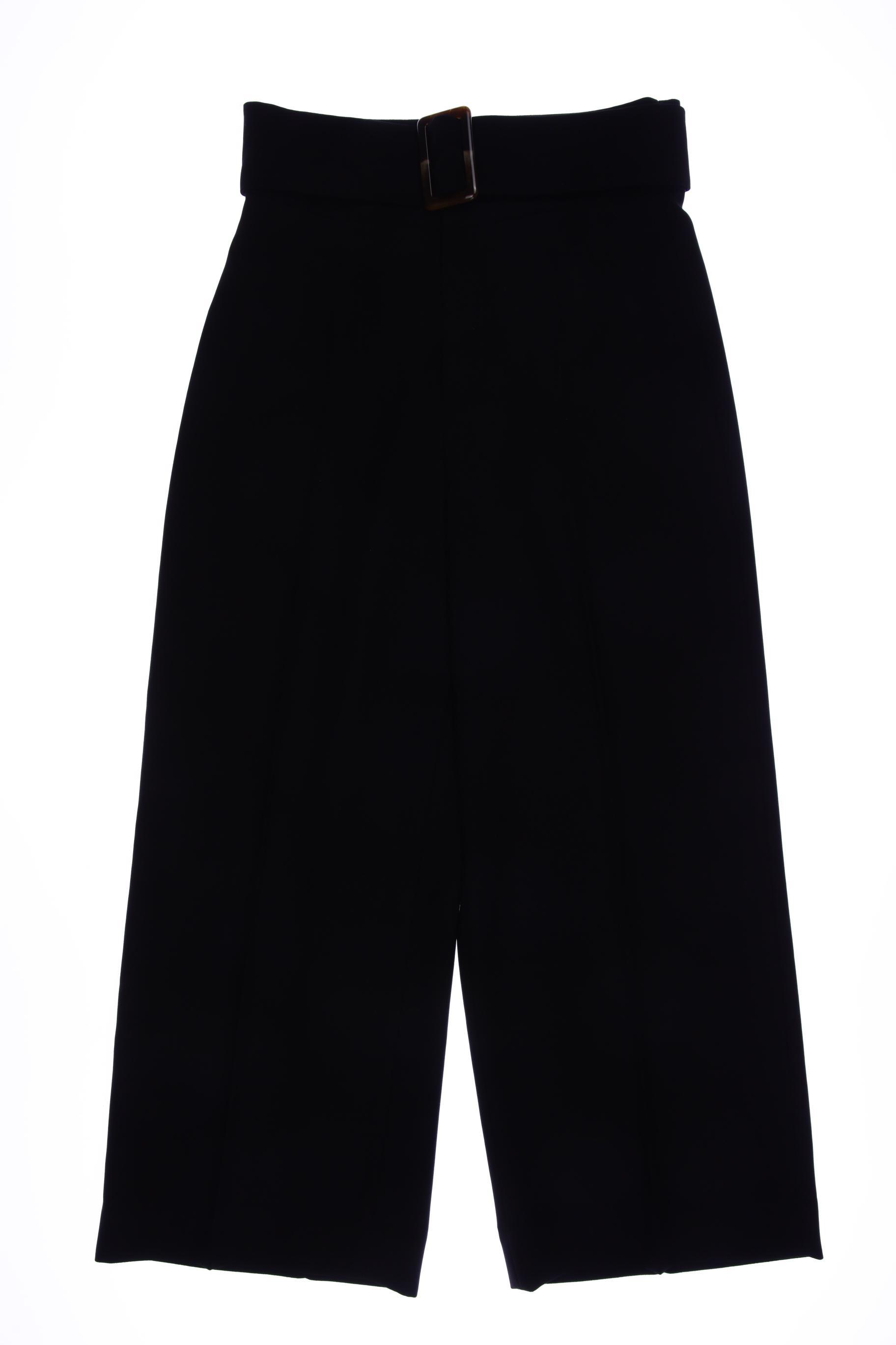 

& Other Stories Damen Stoffhose, schwarz, Gr. 38