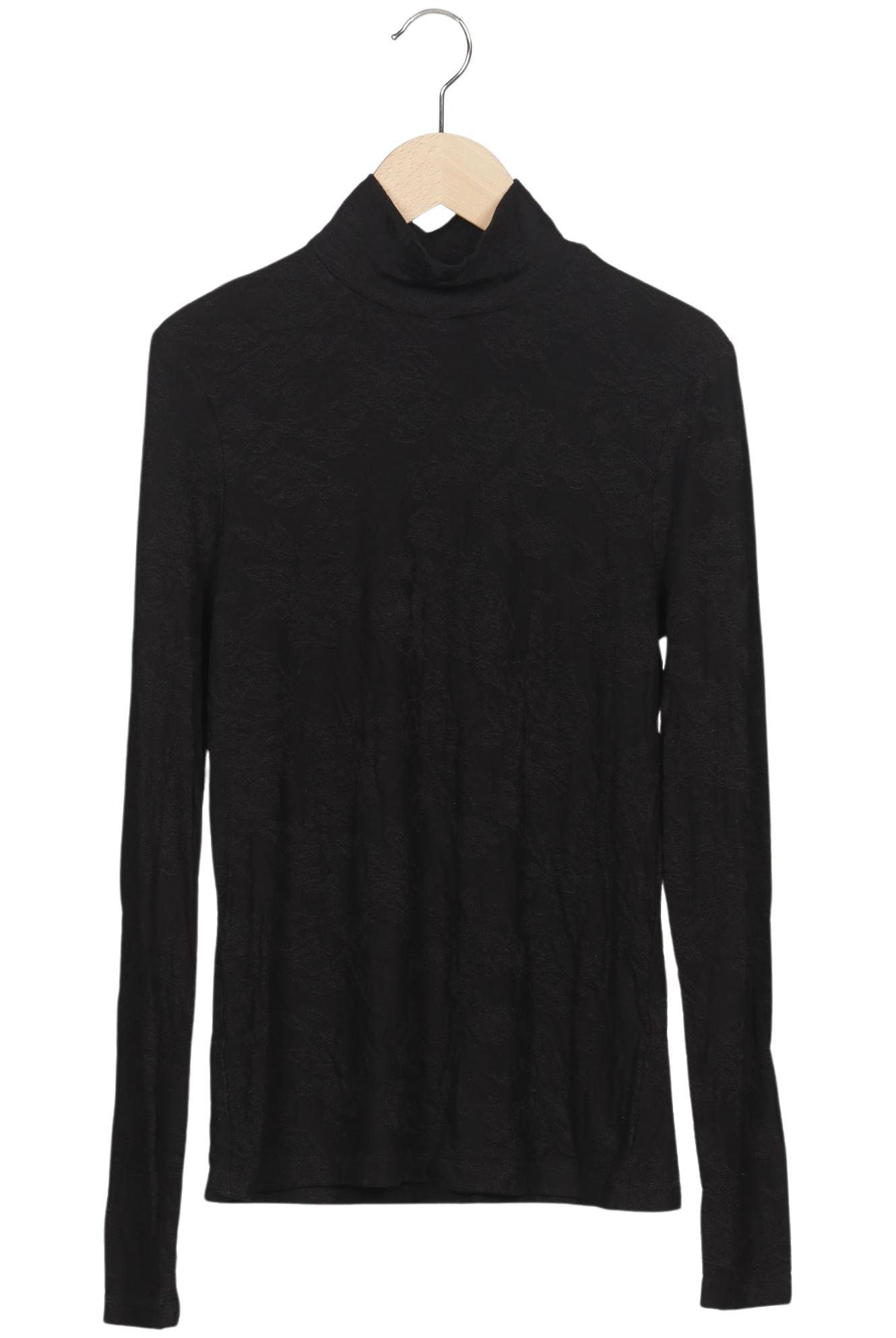 

& Other Stories Damen Langarmshirt, schwarz, Gr. 38