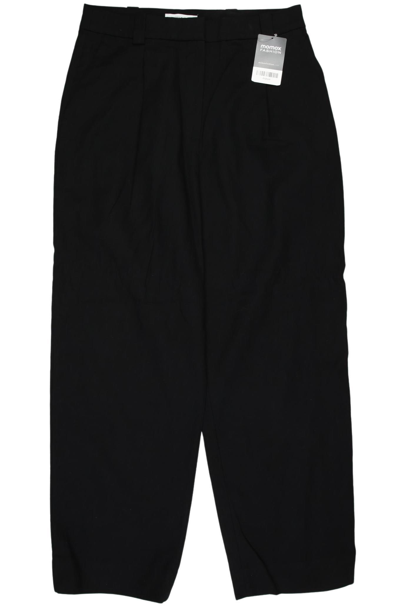 

& Other Stories Damen Stoffhose, schwarz, Gr. 38