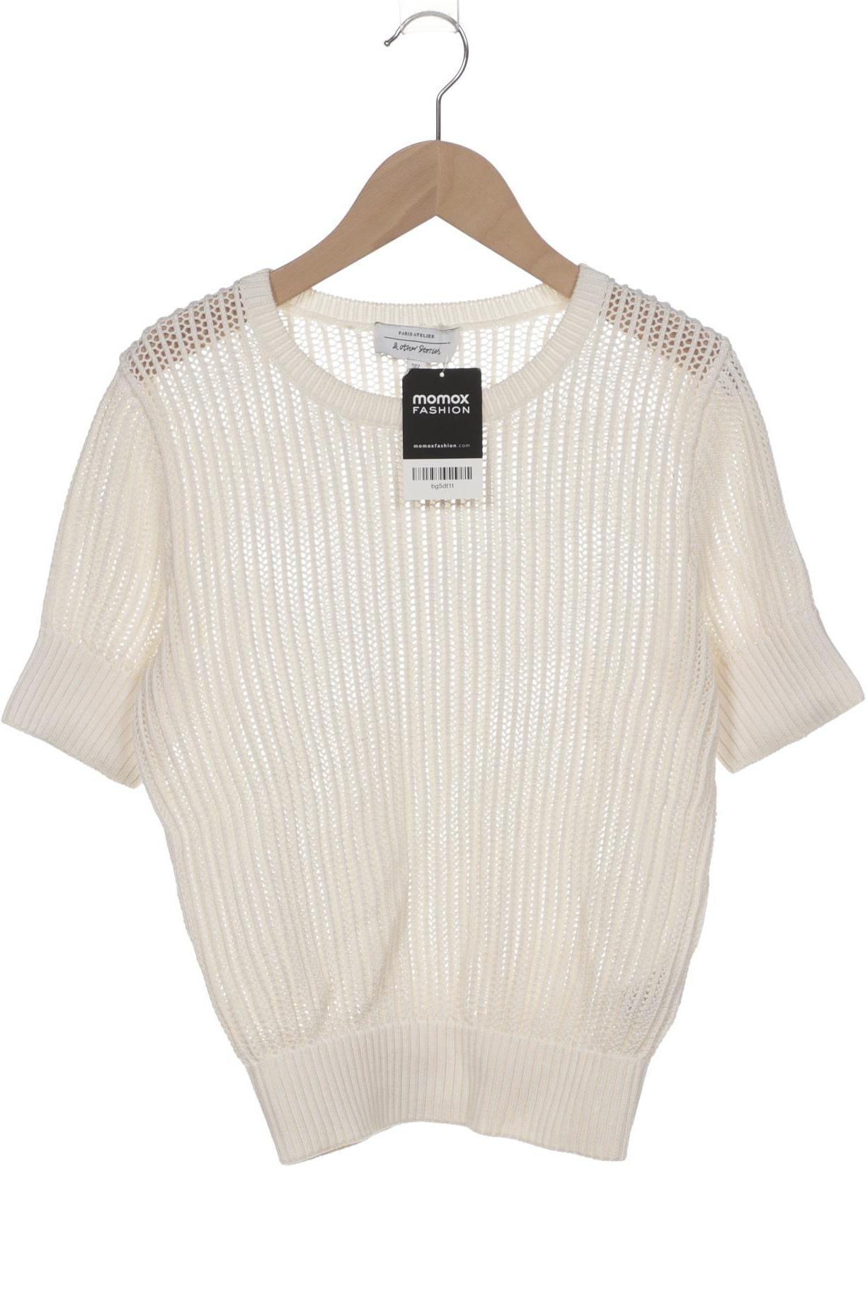 

& Other Stories Damen Pullover, cremeweiß, Gr. 36