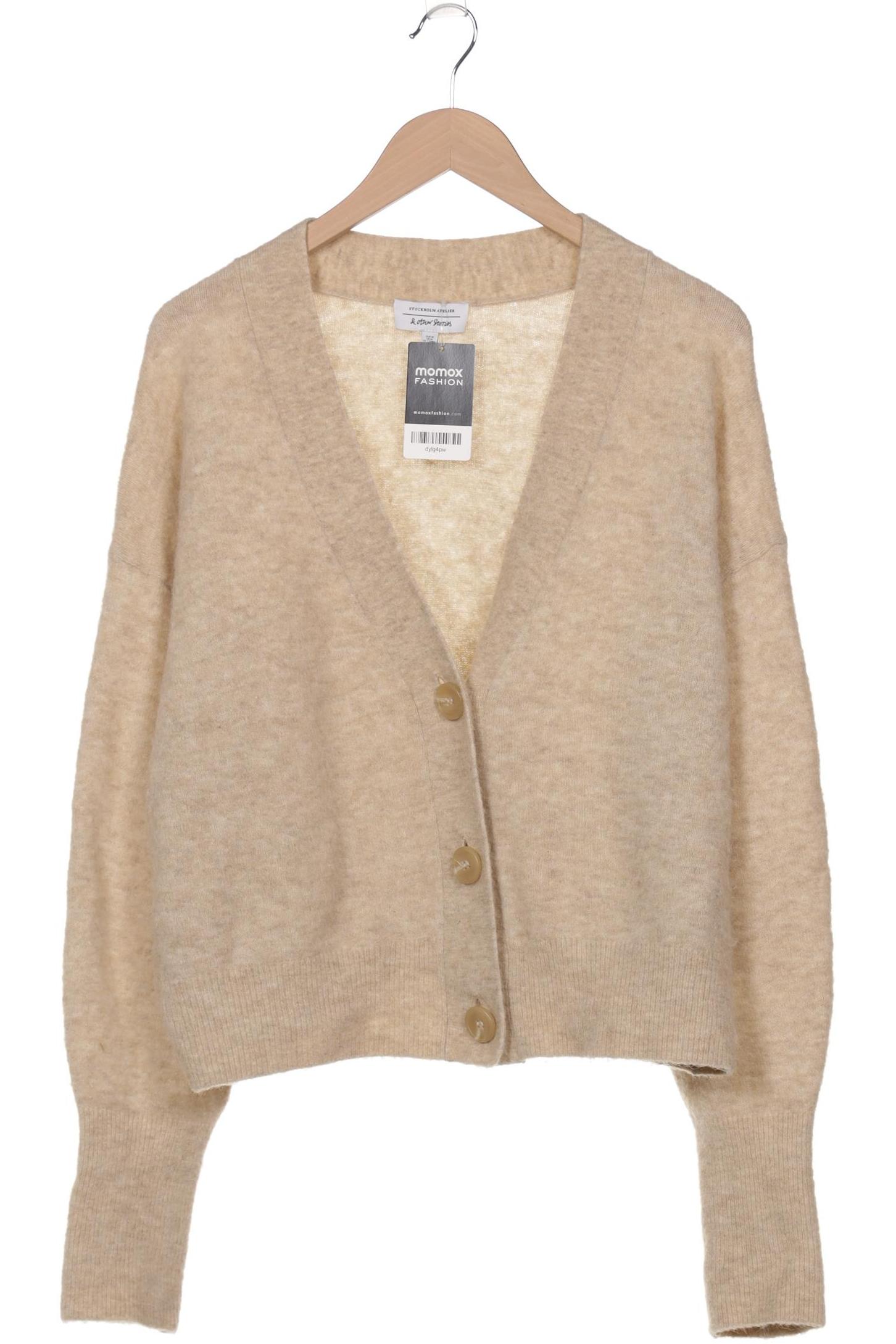 

& Other Stories Damen Strickjacke, beige, Gr. 38