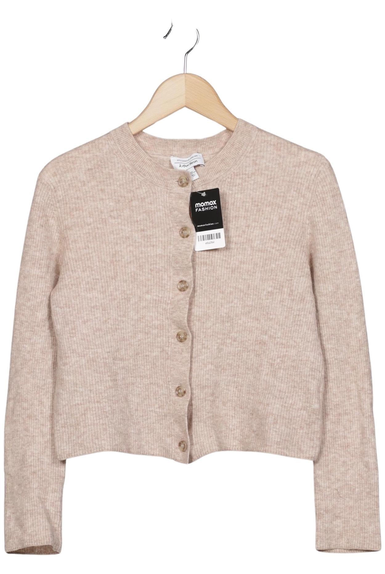 

& Other Stories Damen Strickjacke, beige, Gr. 42